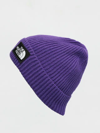 The North Face TNF Logo Box Beanie (peak purple)