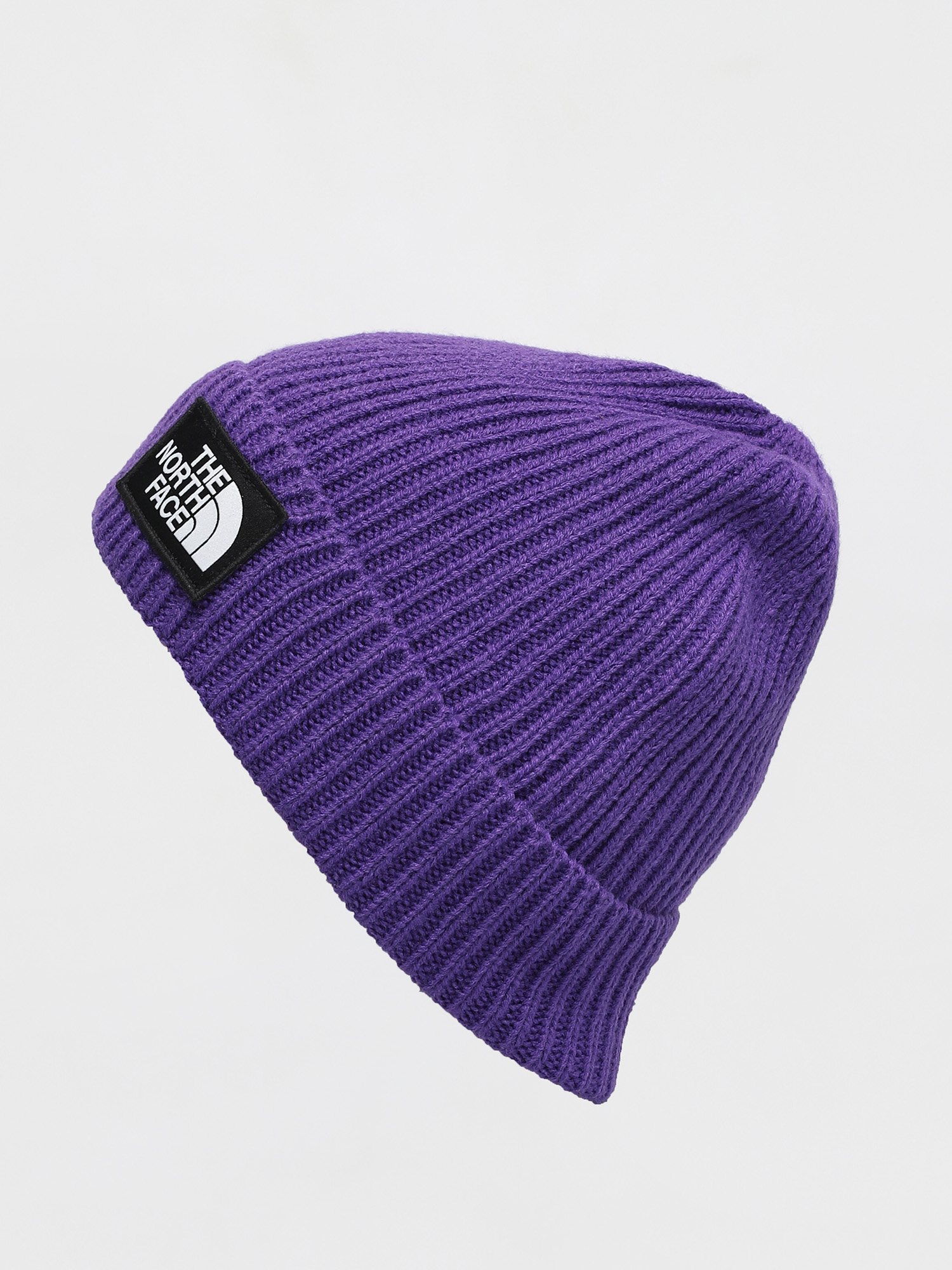 The North Face TNF Logo Box Mütze (peak purple)