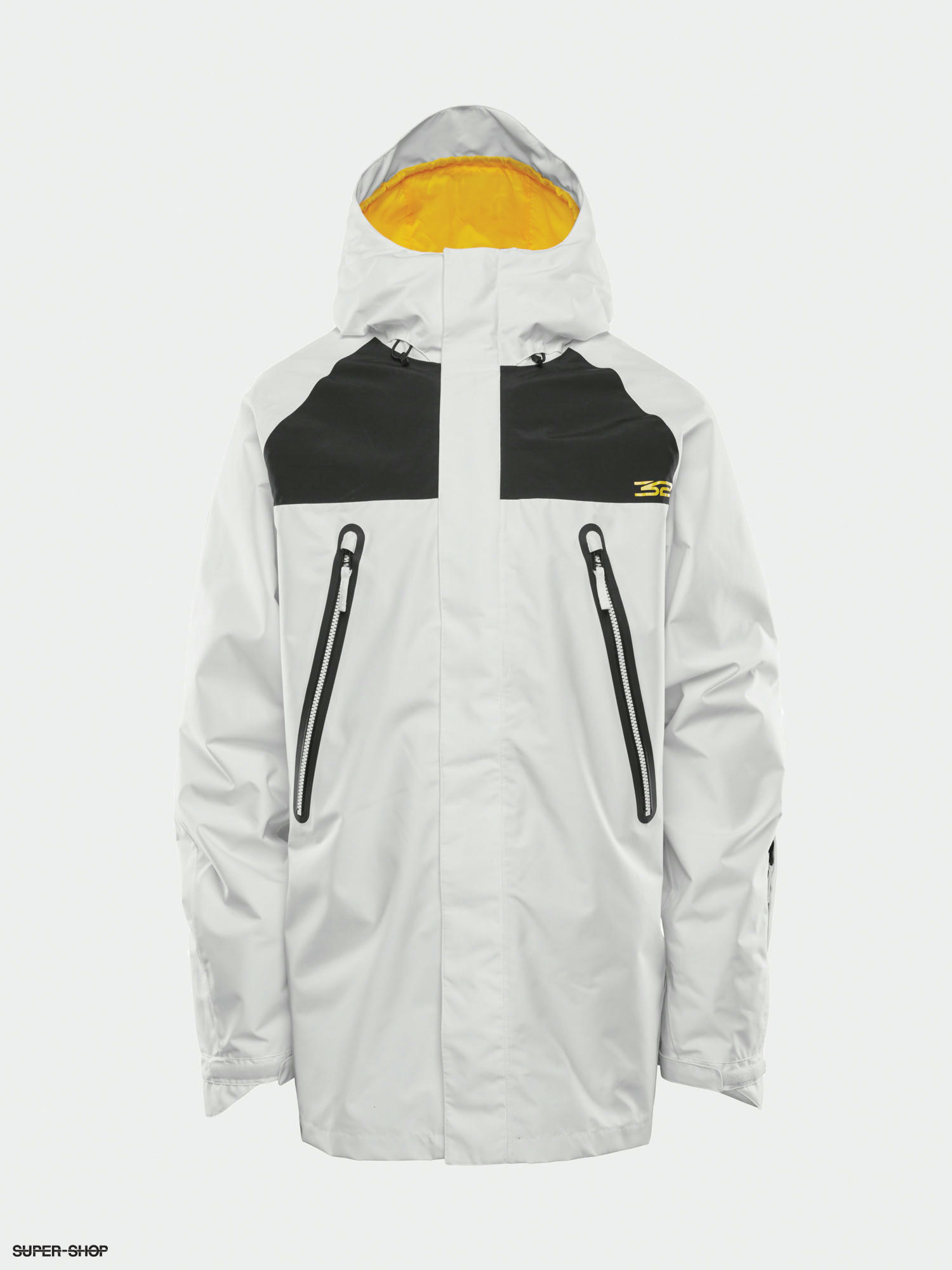 snow jacket white