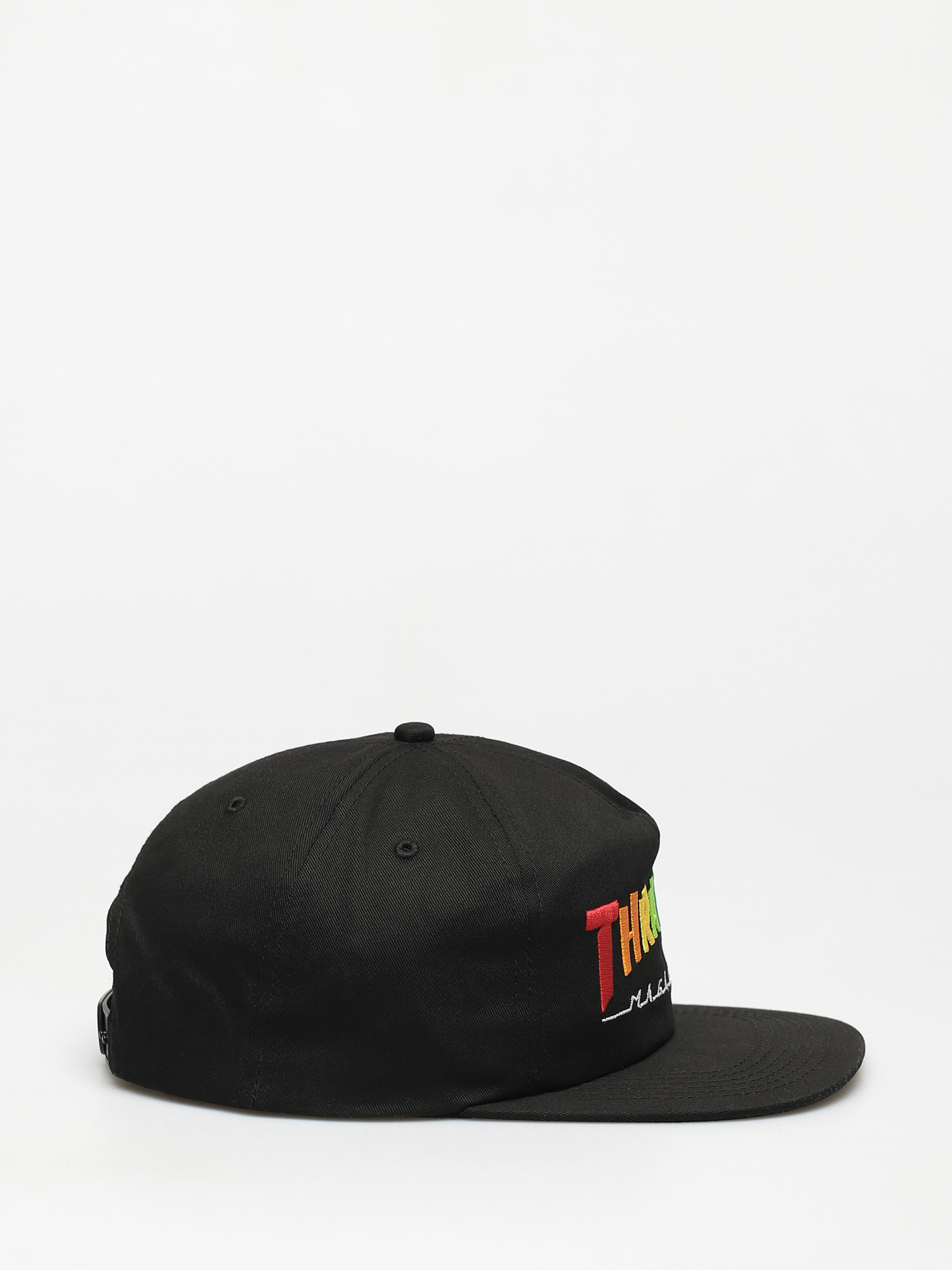 thrasher cap black