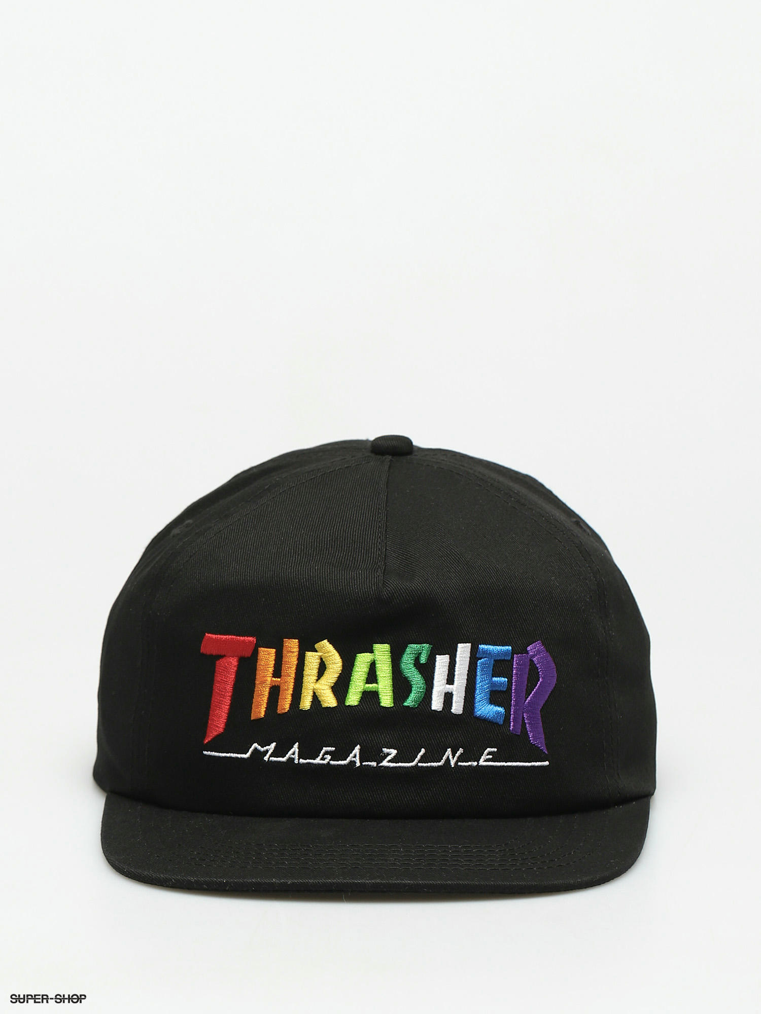 rainbow thrasher hat