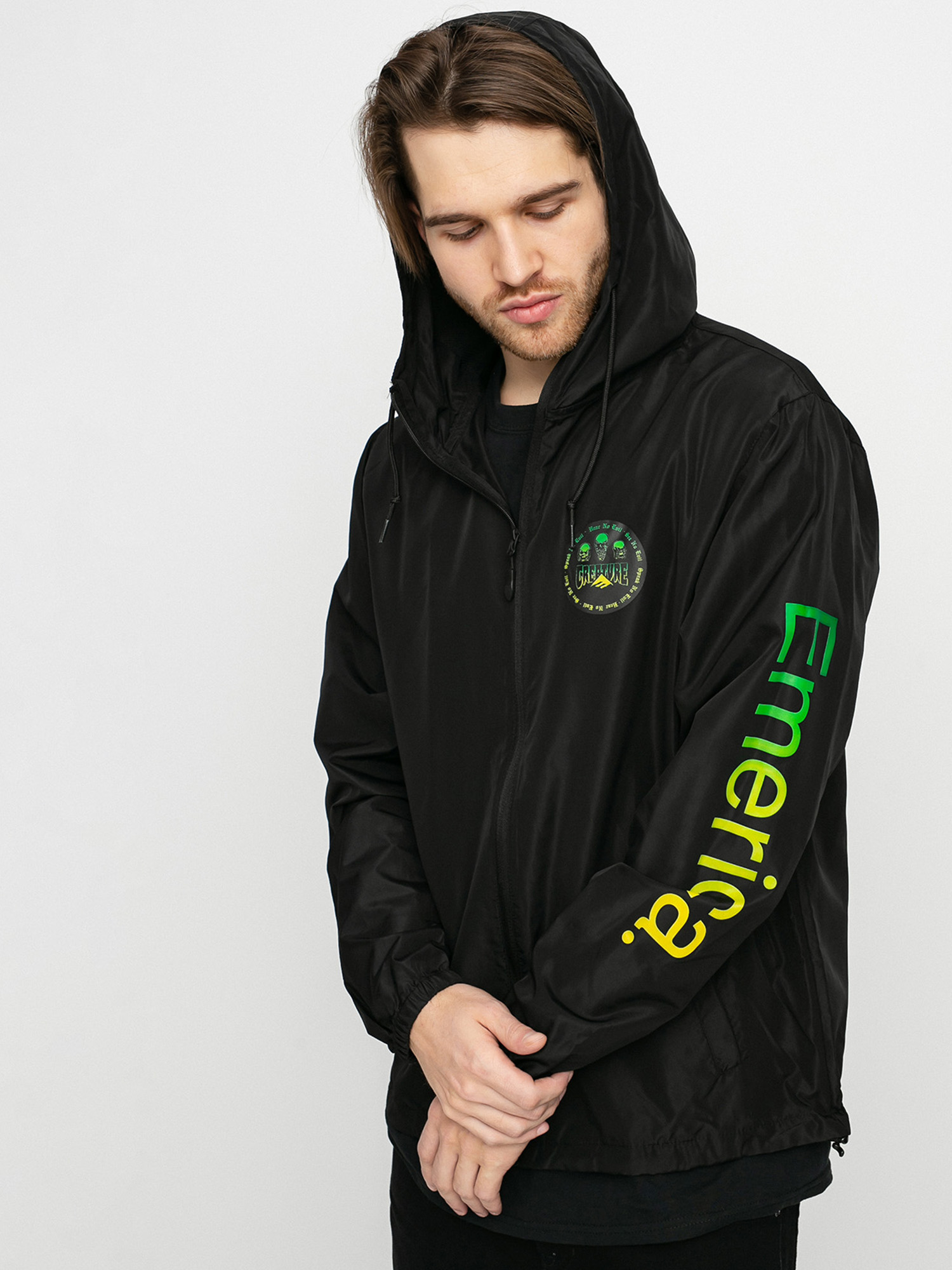 Emerica Nightcrawler Windbreaker Jacket black (black)