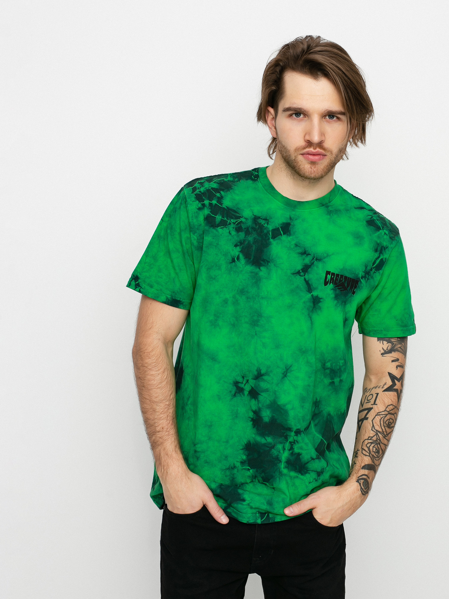 Emerica Evil Tie Dye T-shirt (acid blast)