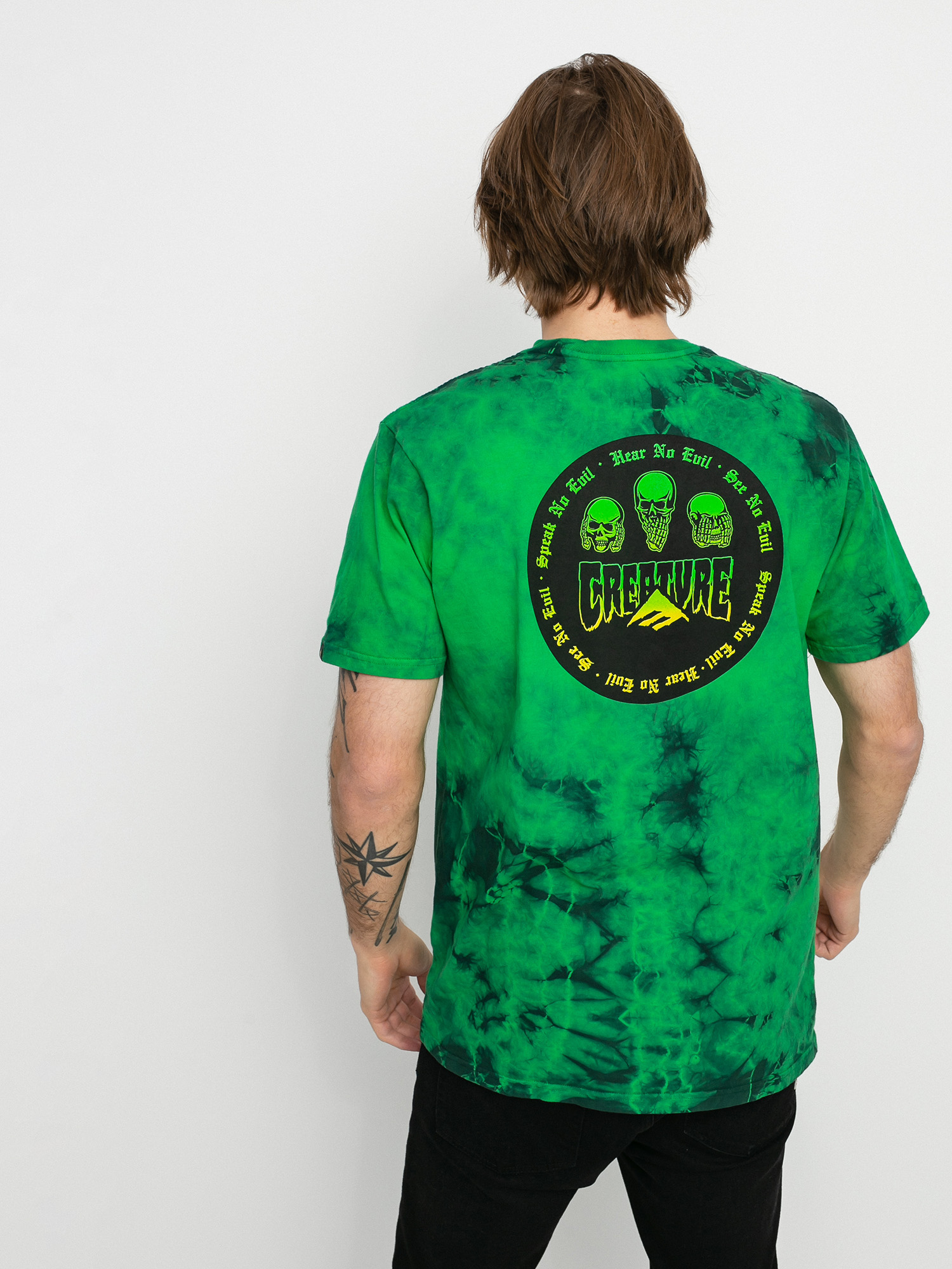 Emerica Evil Tie Dye T-shirt (acid blast)