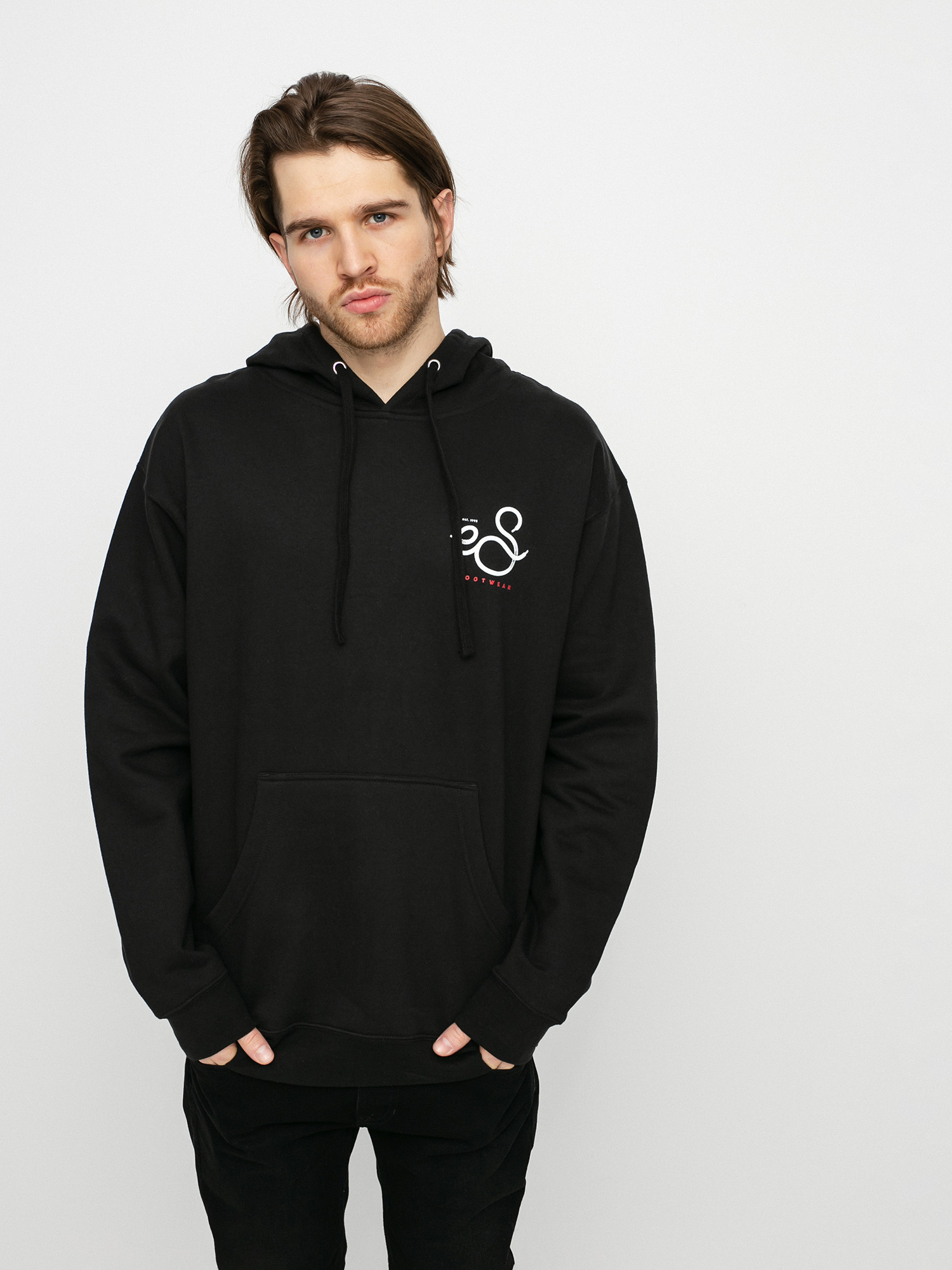 eS Shoelace HD Hoodie (black)