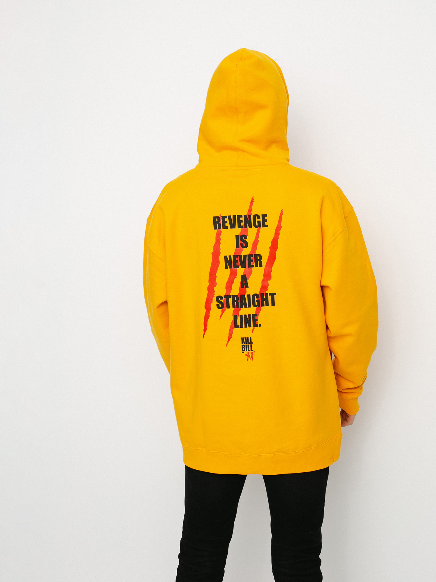 HUF X Kill Bill Revenge HD Hoodie (yellow)