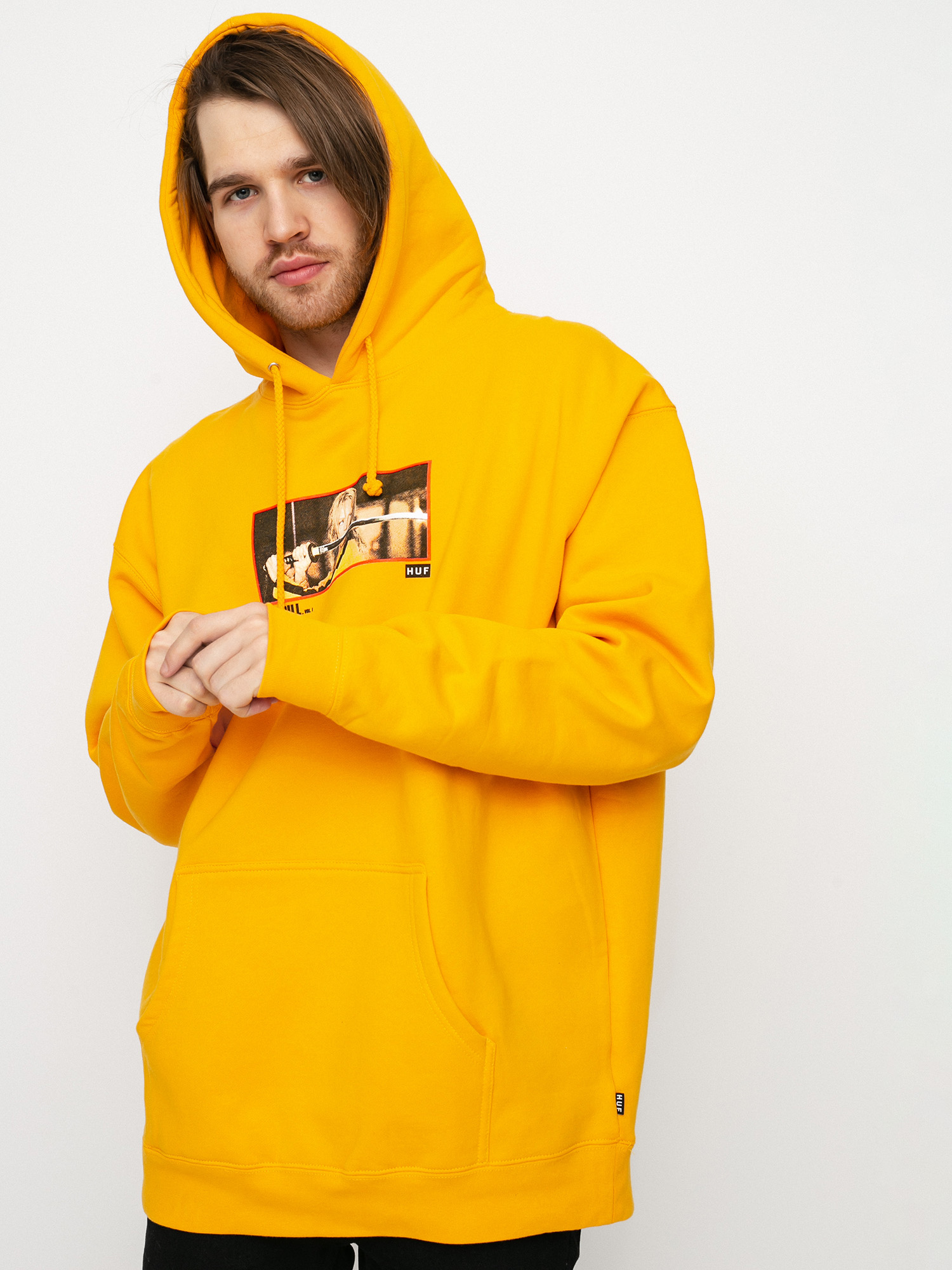 HUF X Kill Bill Revenge HD Hoodie (yellow)