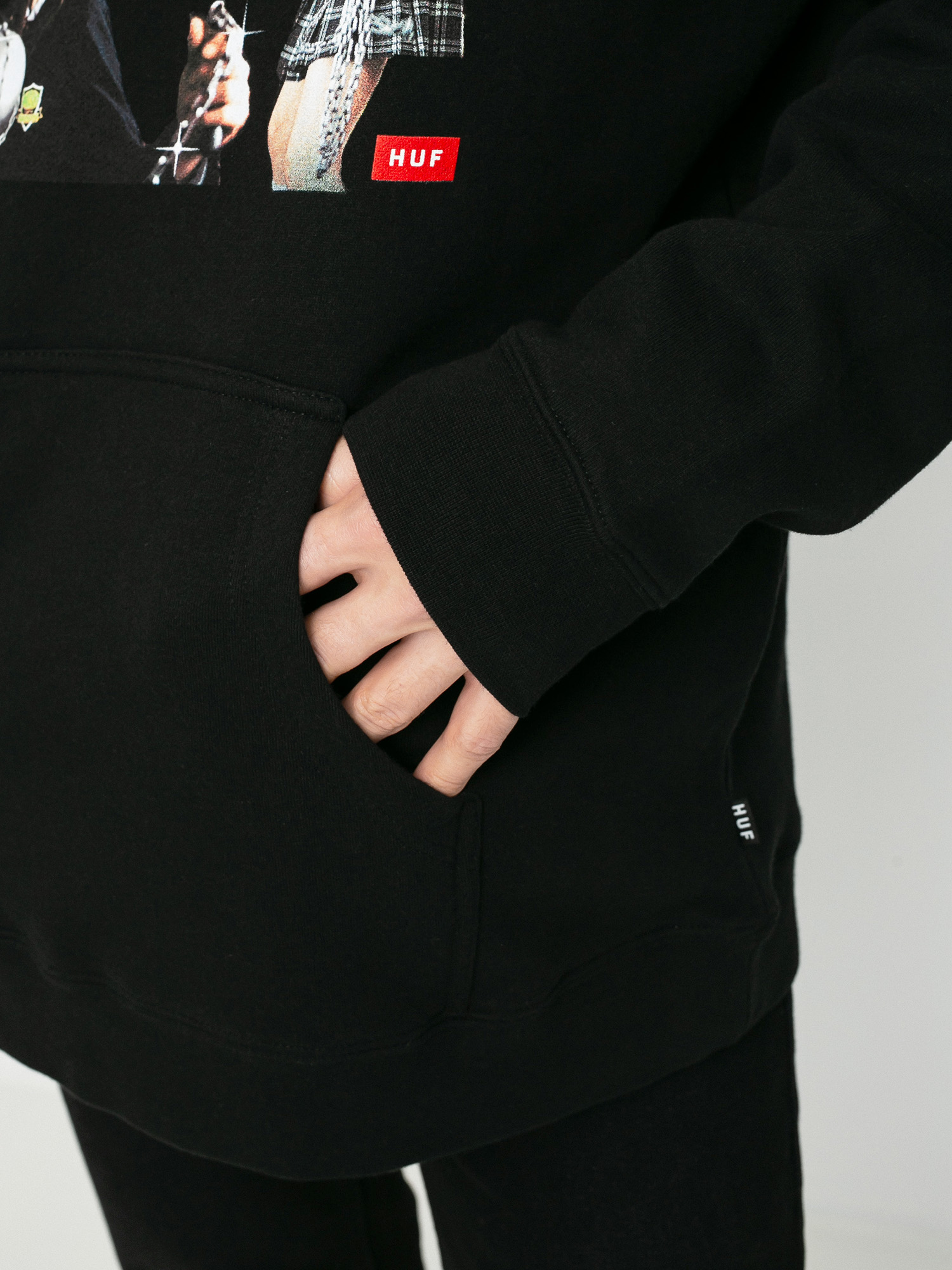 HUF X Kill Bill Gogo Yubari HD Hoodie (black)