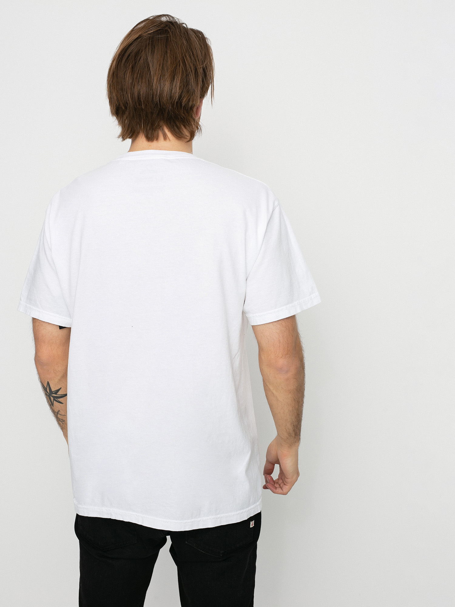 Brixton La Brxtn Broadcast Stt T-shirt (white garment dye)
