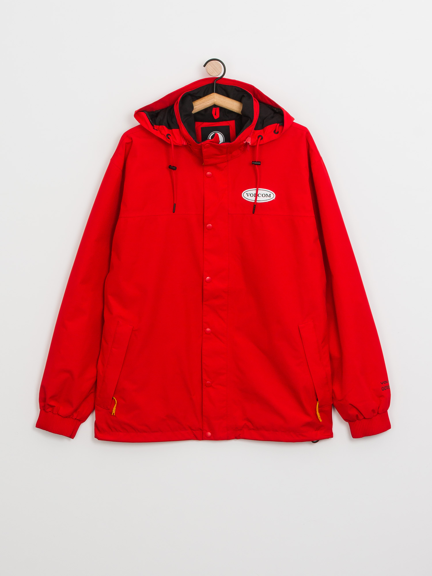 Mens Volcom Longo Gore Tex Snowboard jacket (red)