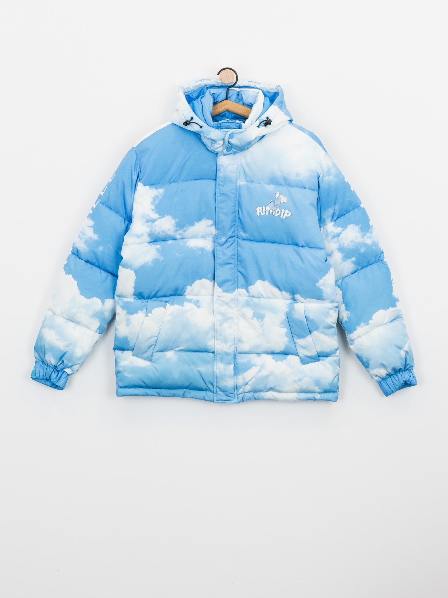 RipNDip Heaven And Hell Puffer Jacket (blue)