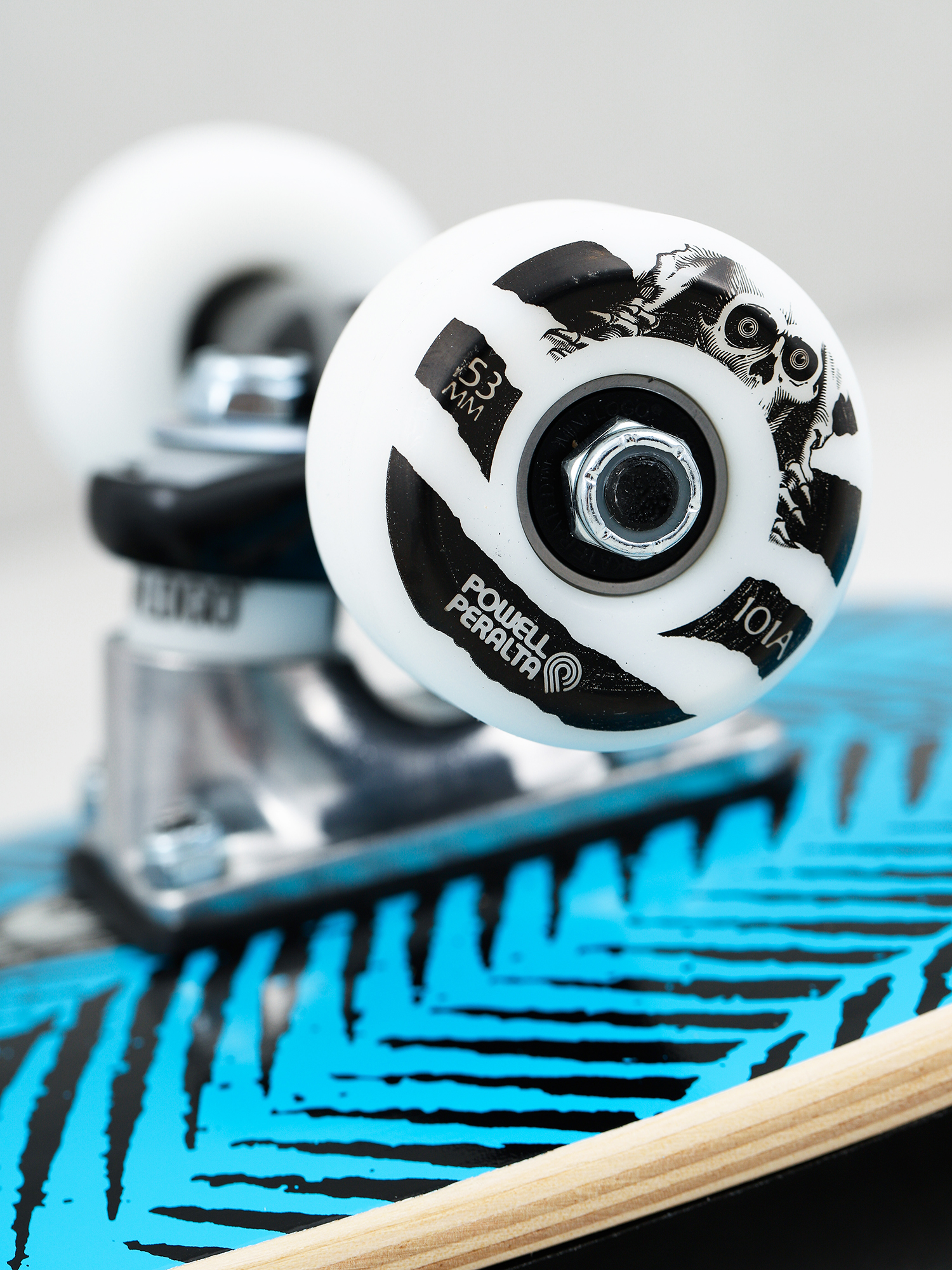 Powell Peralta Vallely Elephant Skateboard (blue)