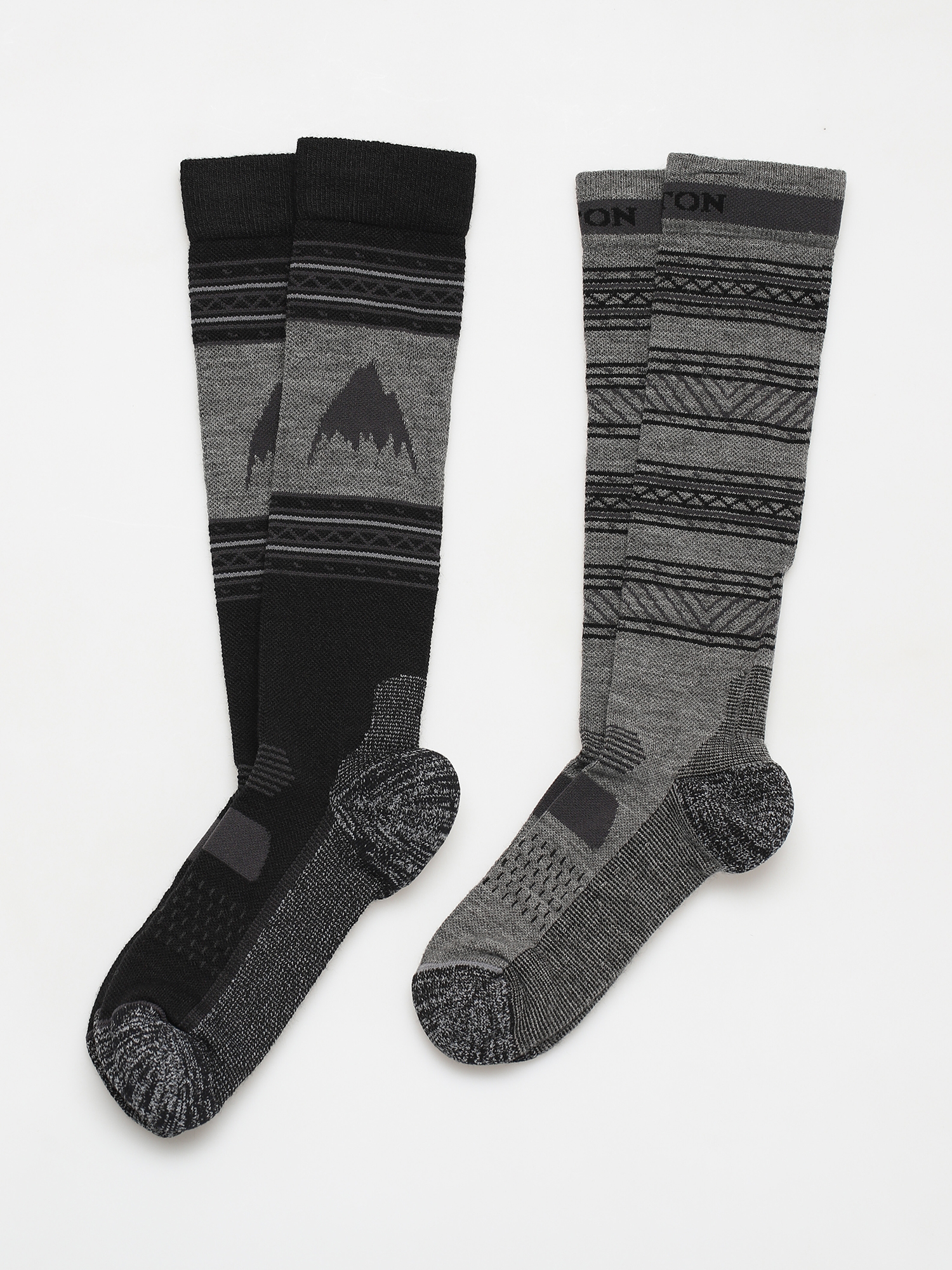 Burton Performance Lightweight 2 Pack Socks (true black)