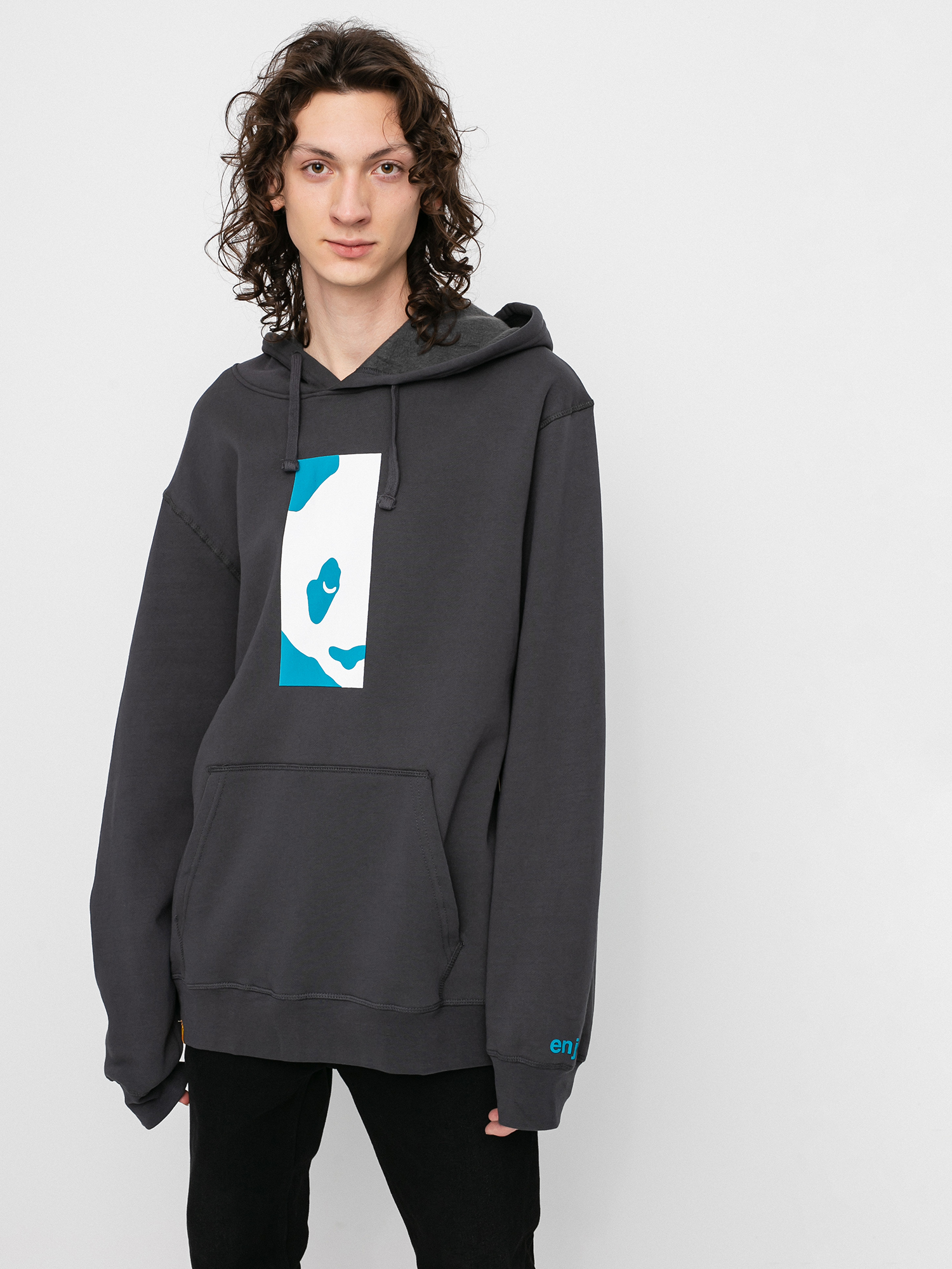 Enjoi Box Panda HD Hoodie (vintage black)