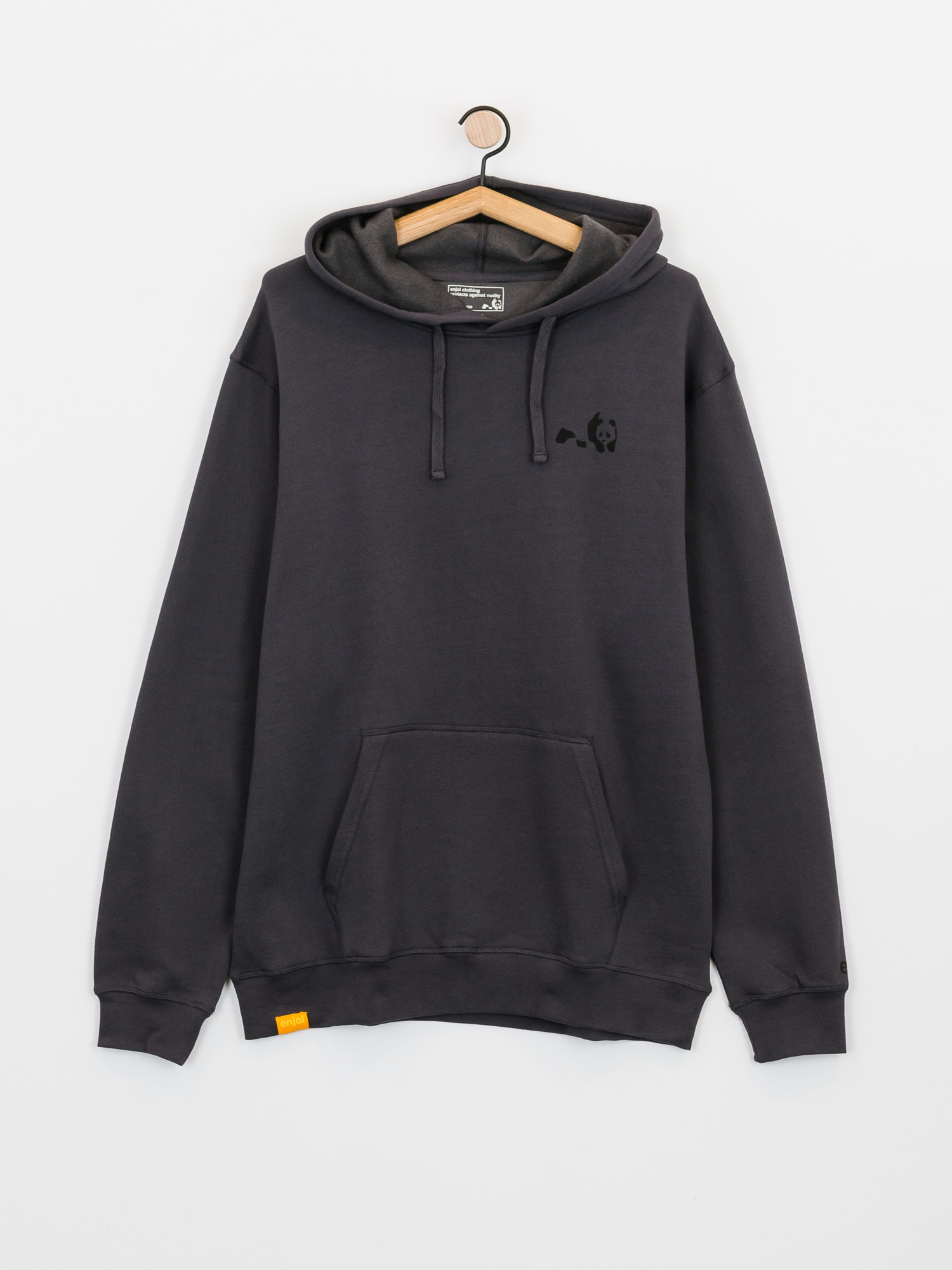 Enjoi Tonal Panda HD Hoodie (vintage black)