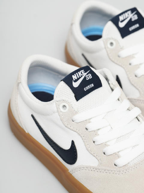 Nike SB Chron Solarsoft Shoes (white/obsidian white white)