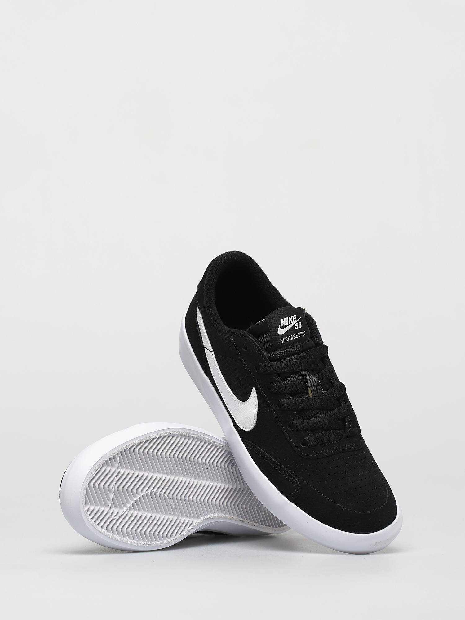 Nike SB Heritage Vulc Shoes (black/white black white)