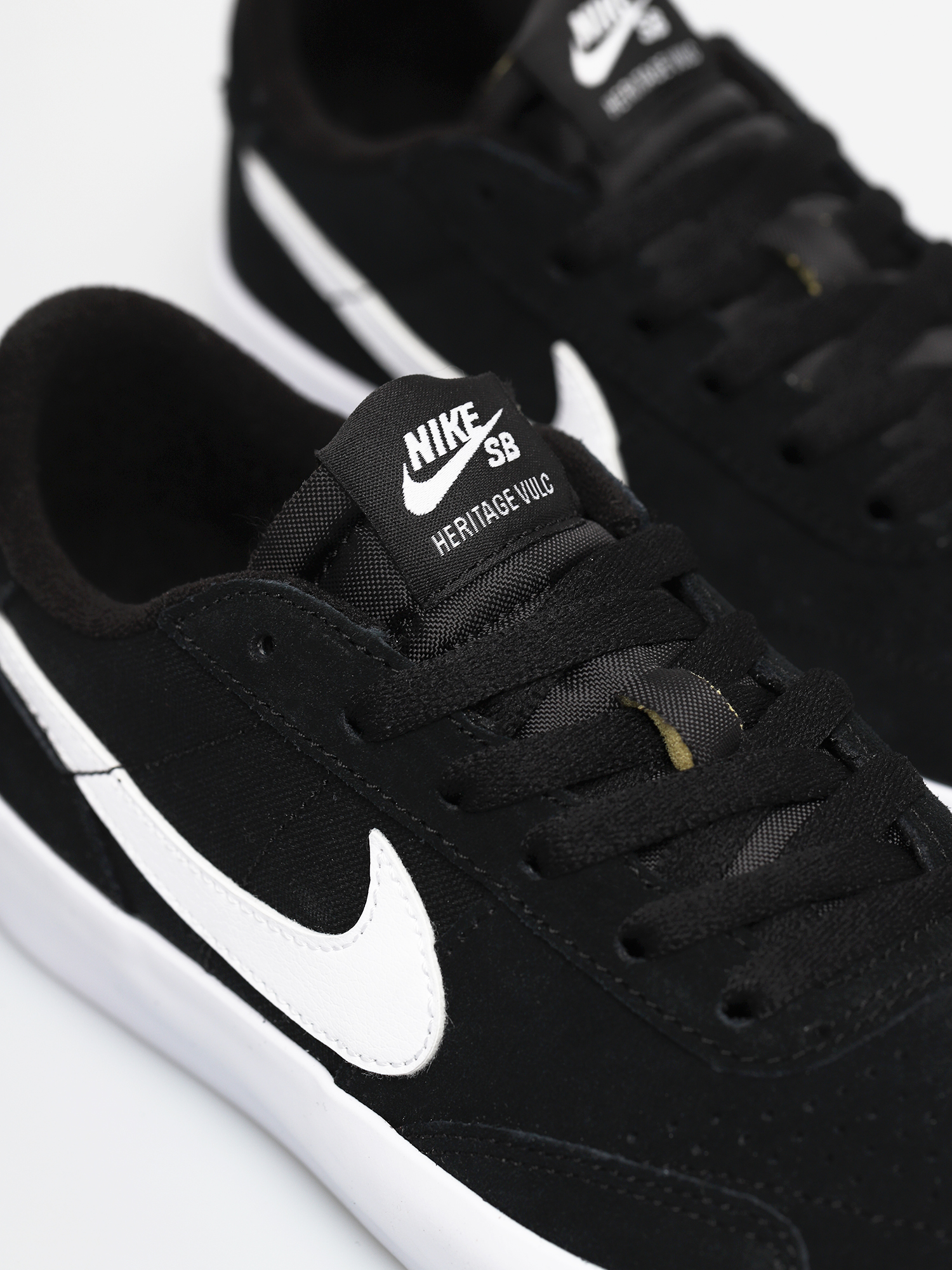 Nike SB Heritage Vulc Shoes (black/white black white)