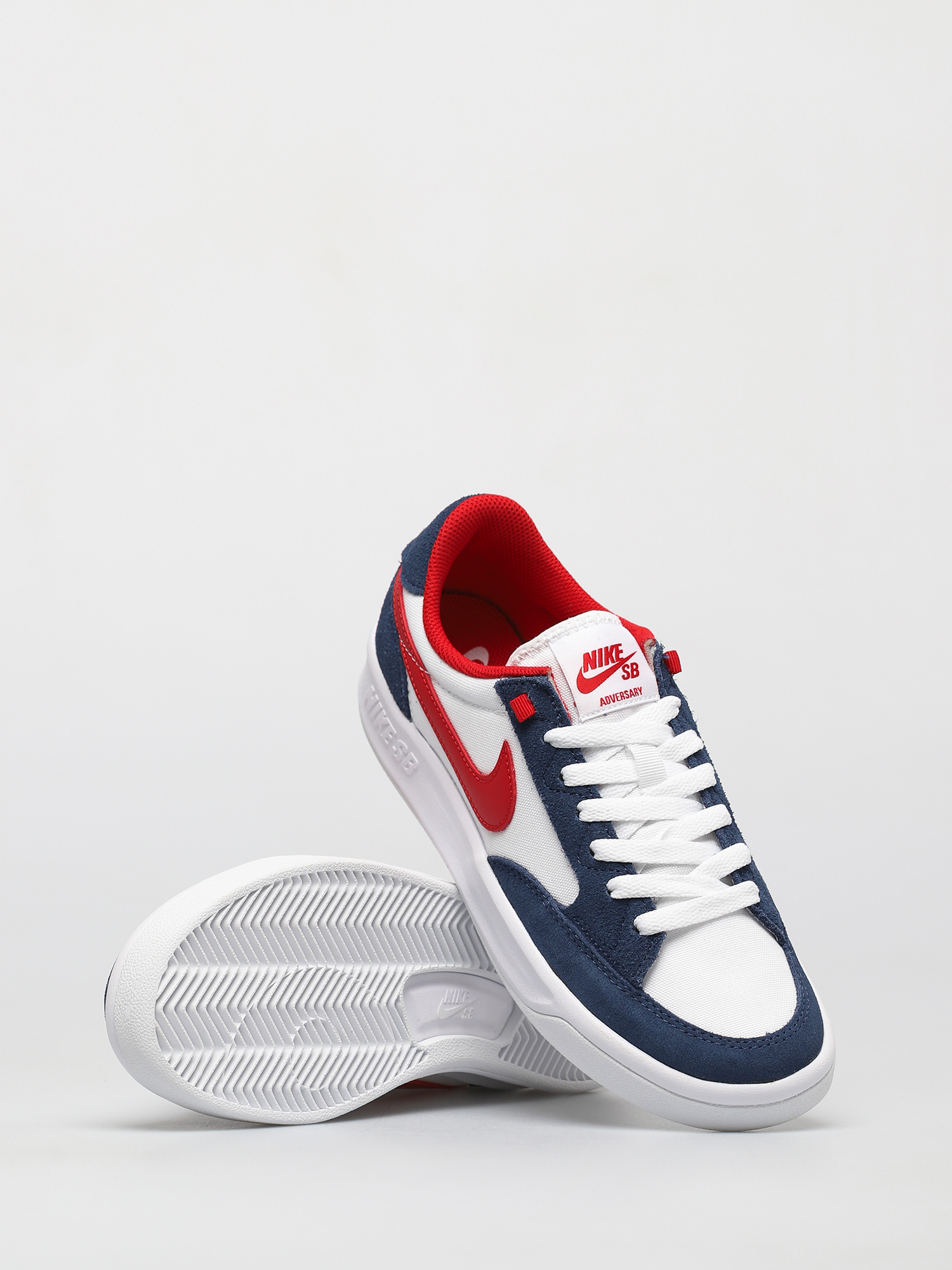 Nike SB Adversary Premium Shoes (navy/university red white white)