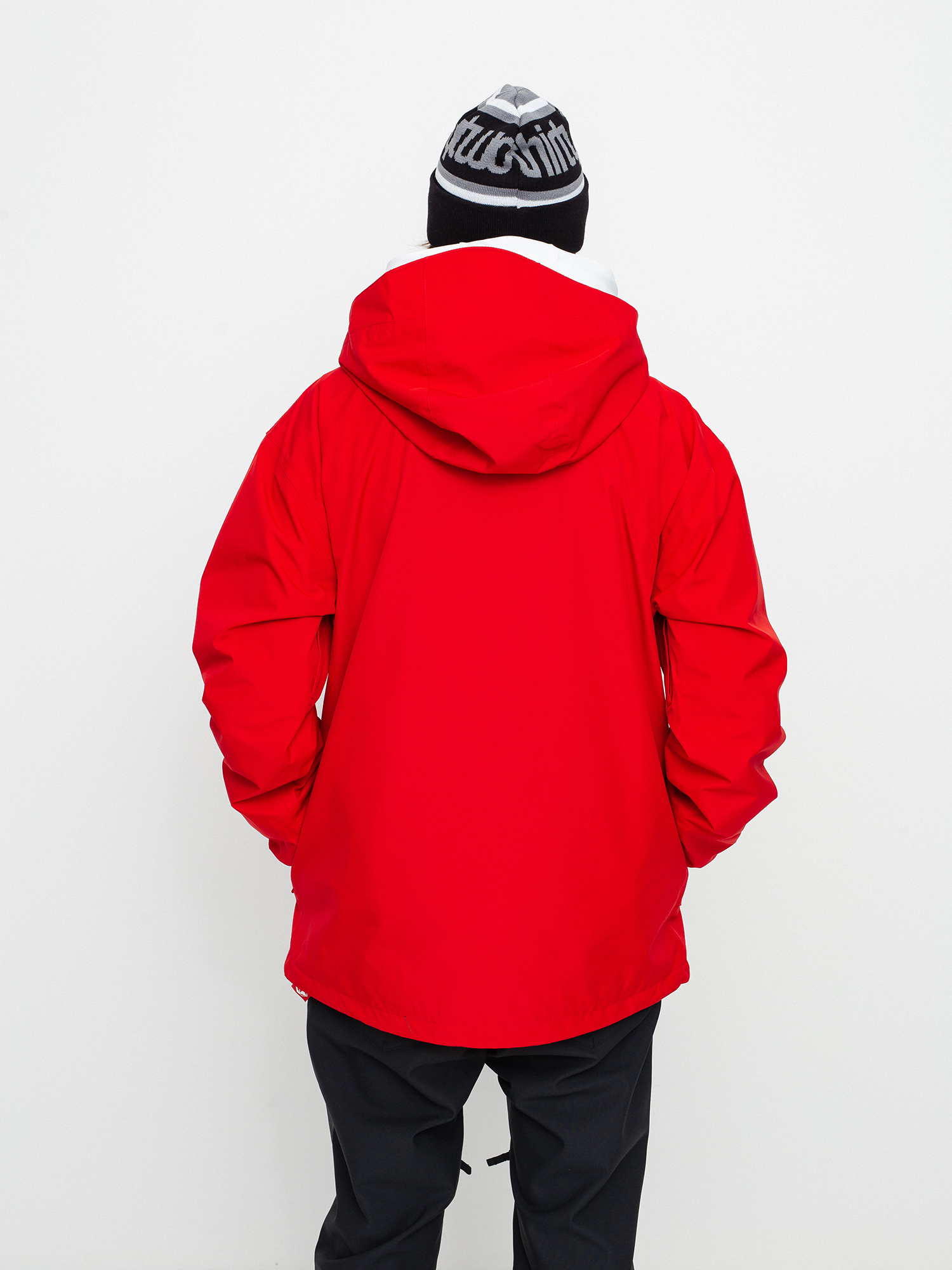 red mens snowboard jacket