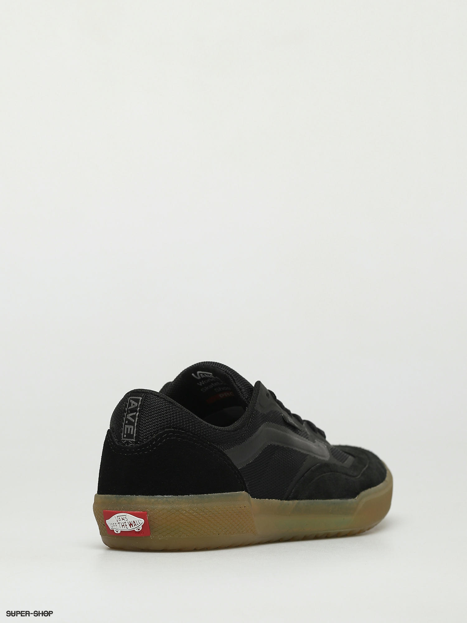 vans ave black gum