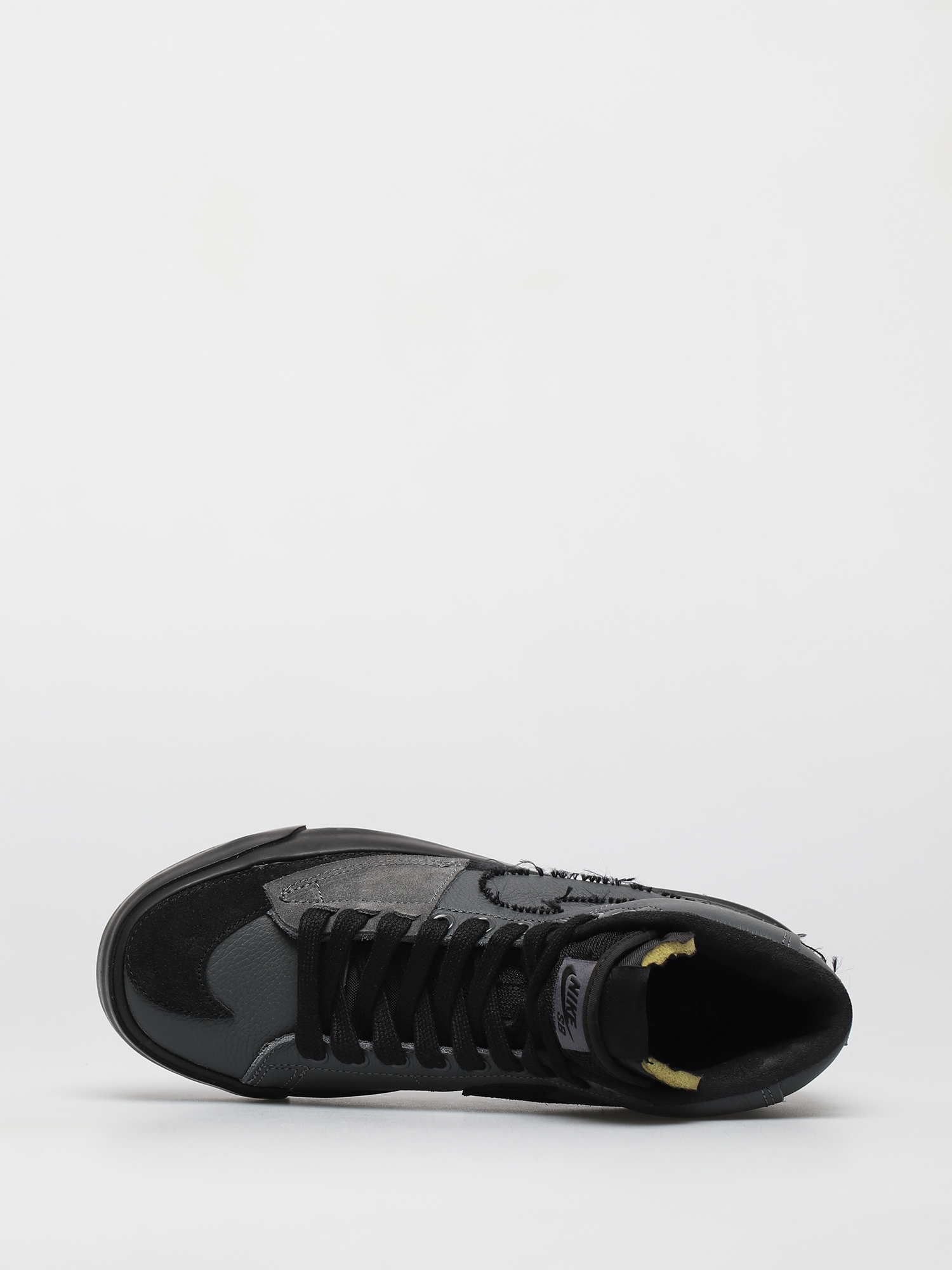 Nike Sb Zoom Blazer Mid Edge Shoes Iron Grey Black Black