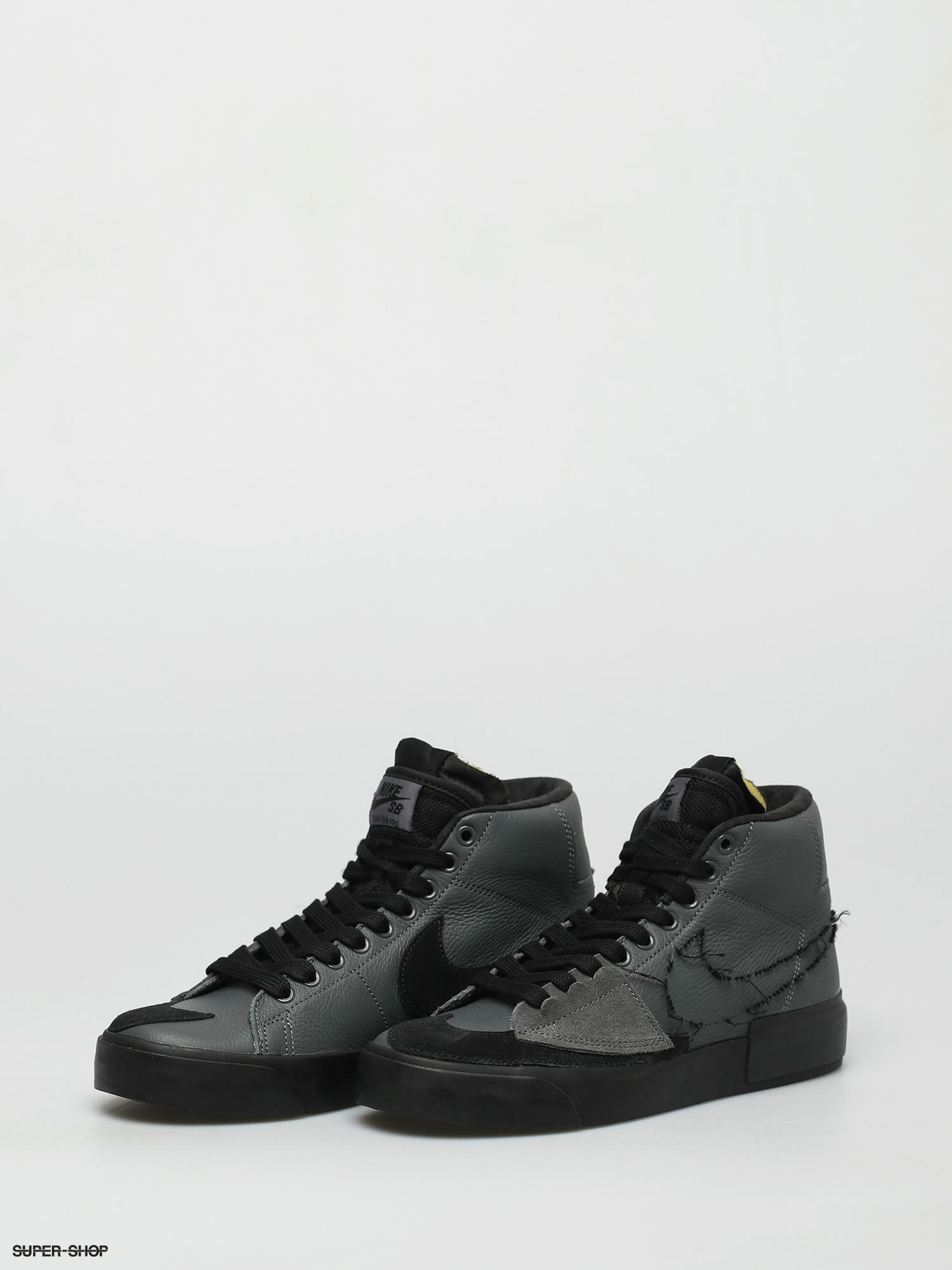 nike sb zoom blazer mid edge grey black