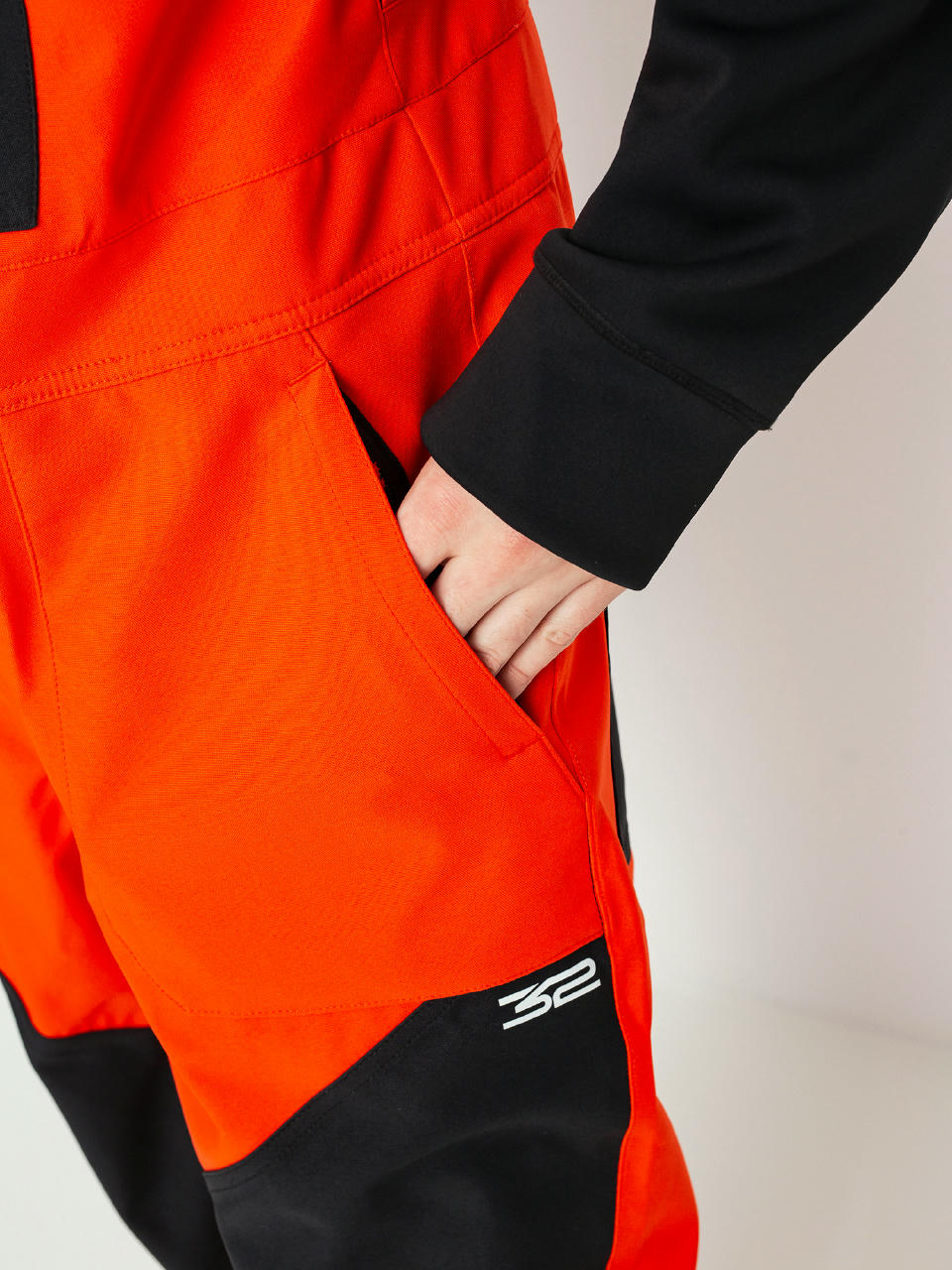 ThirtyTwo Basement Bib Snowboard pants (orange)