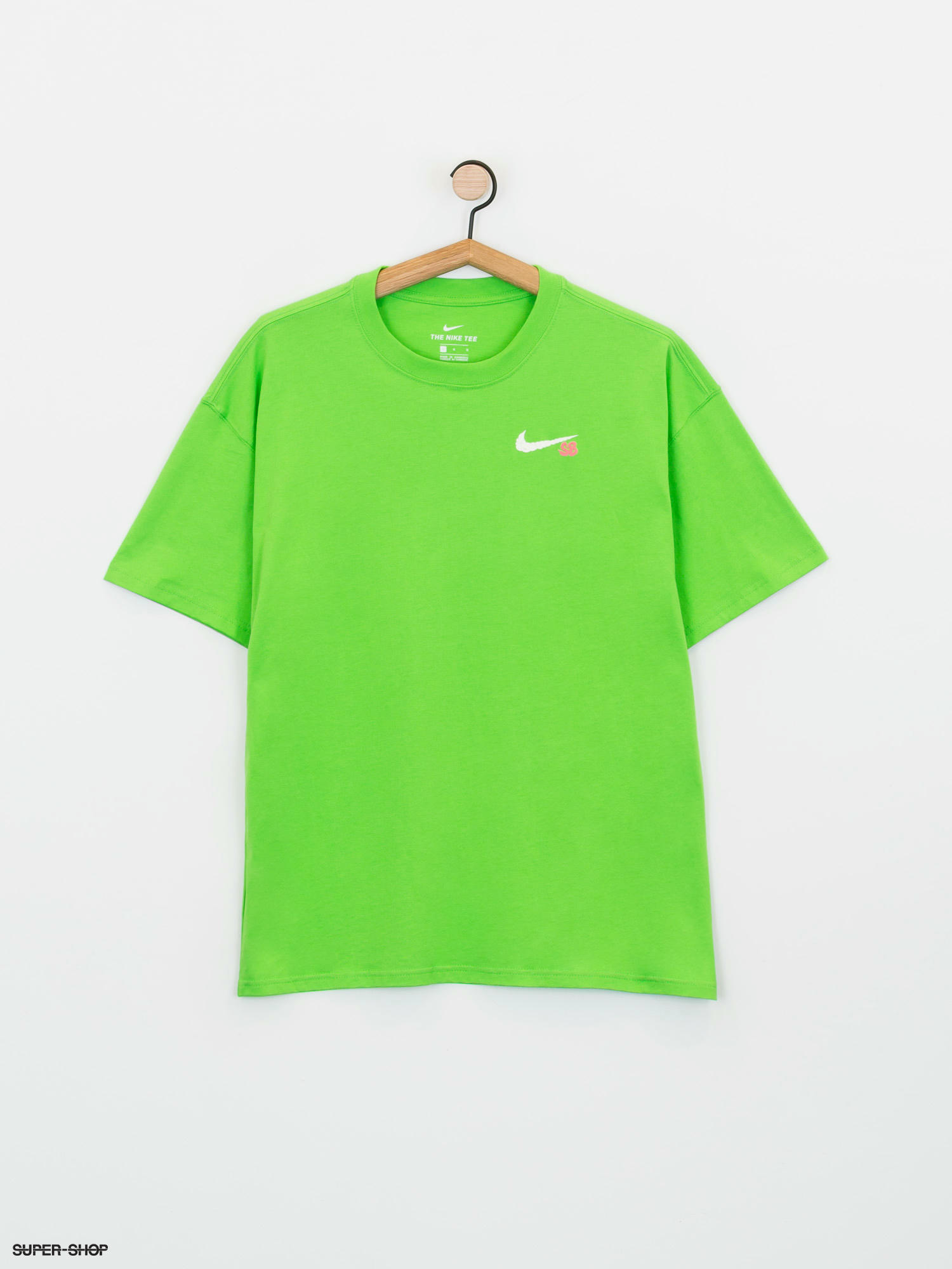 nike t shirt lime green