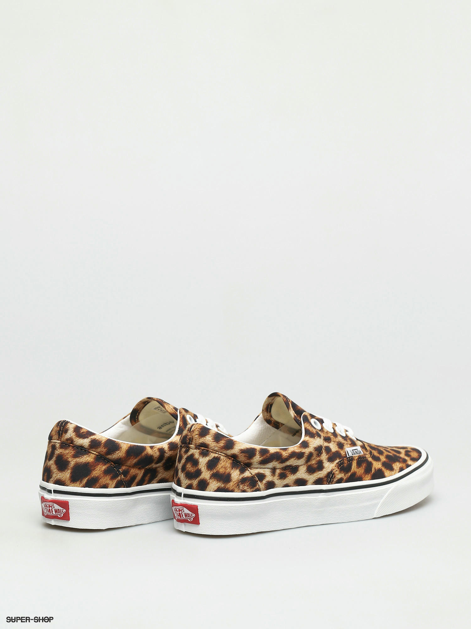 vans era black leopard