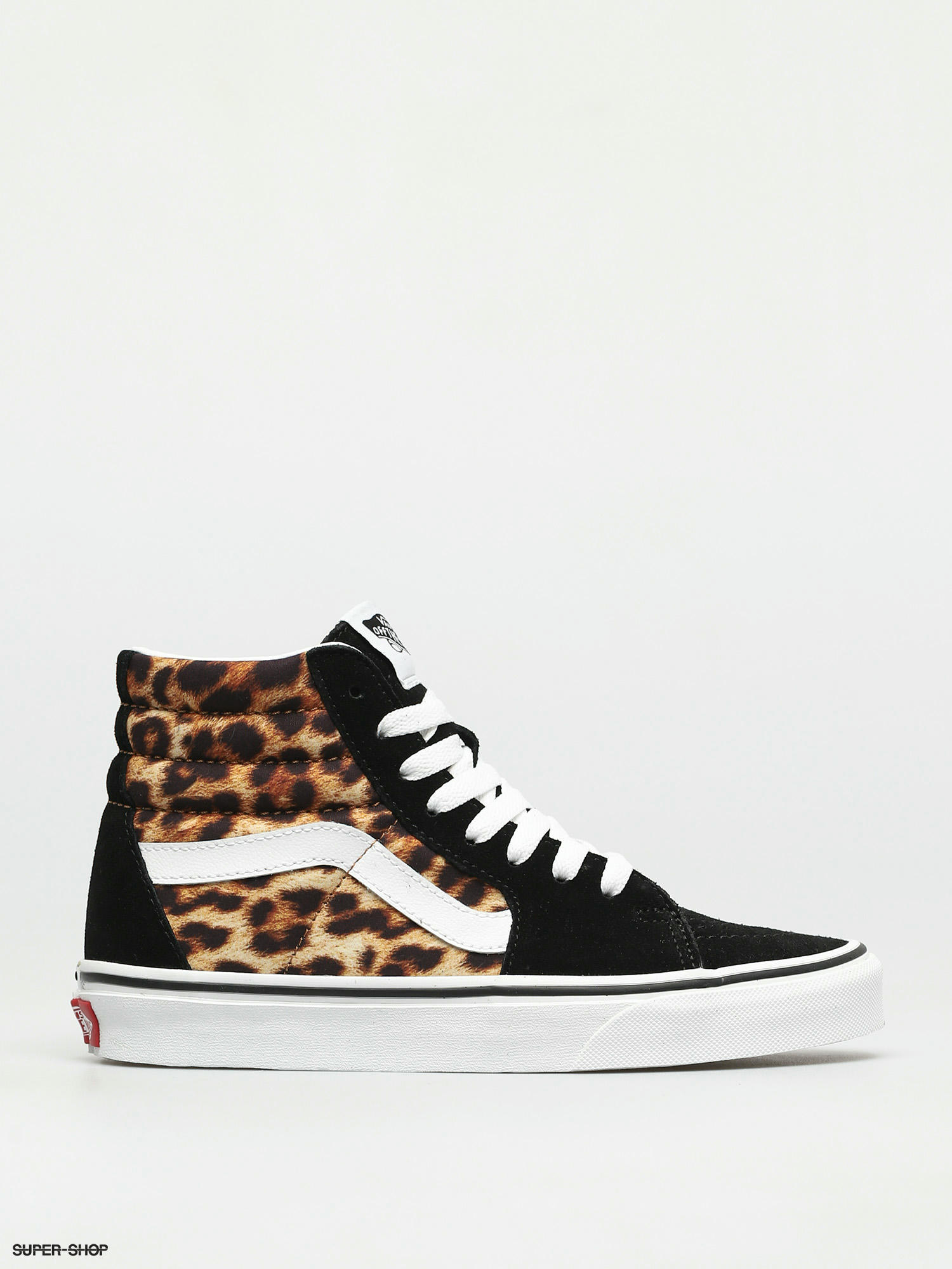Vans Sk8 Hi Shoes (leopard black/true white)