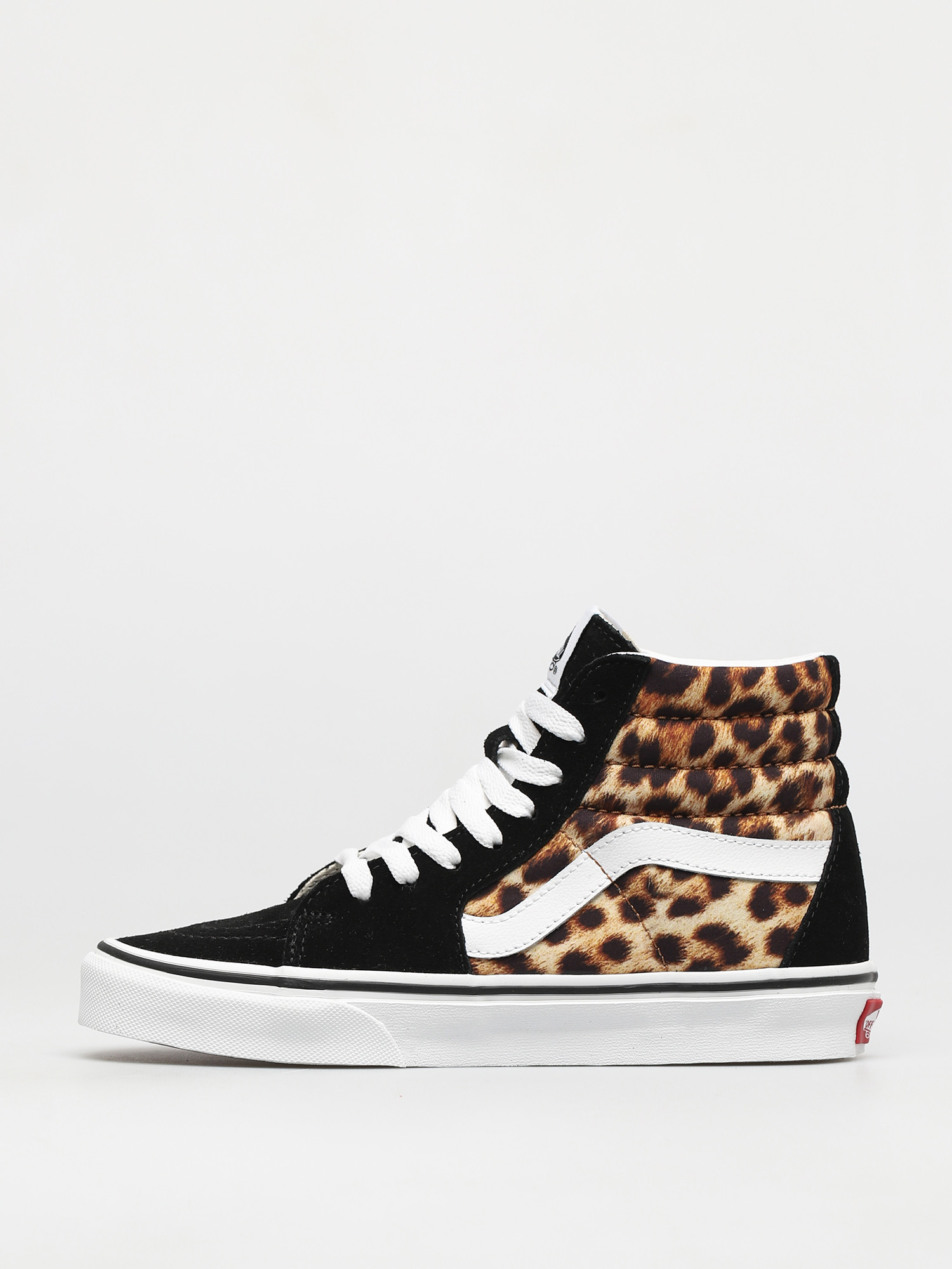 Vans Sk8 Hi Shoes (leopard black/true white)