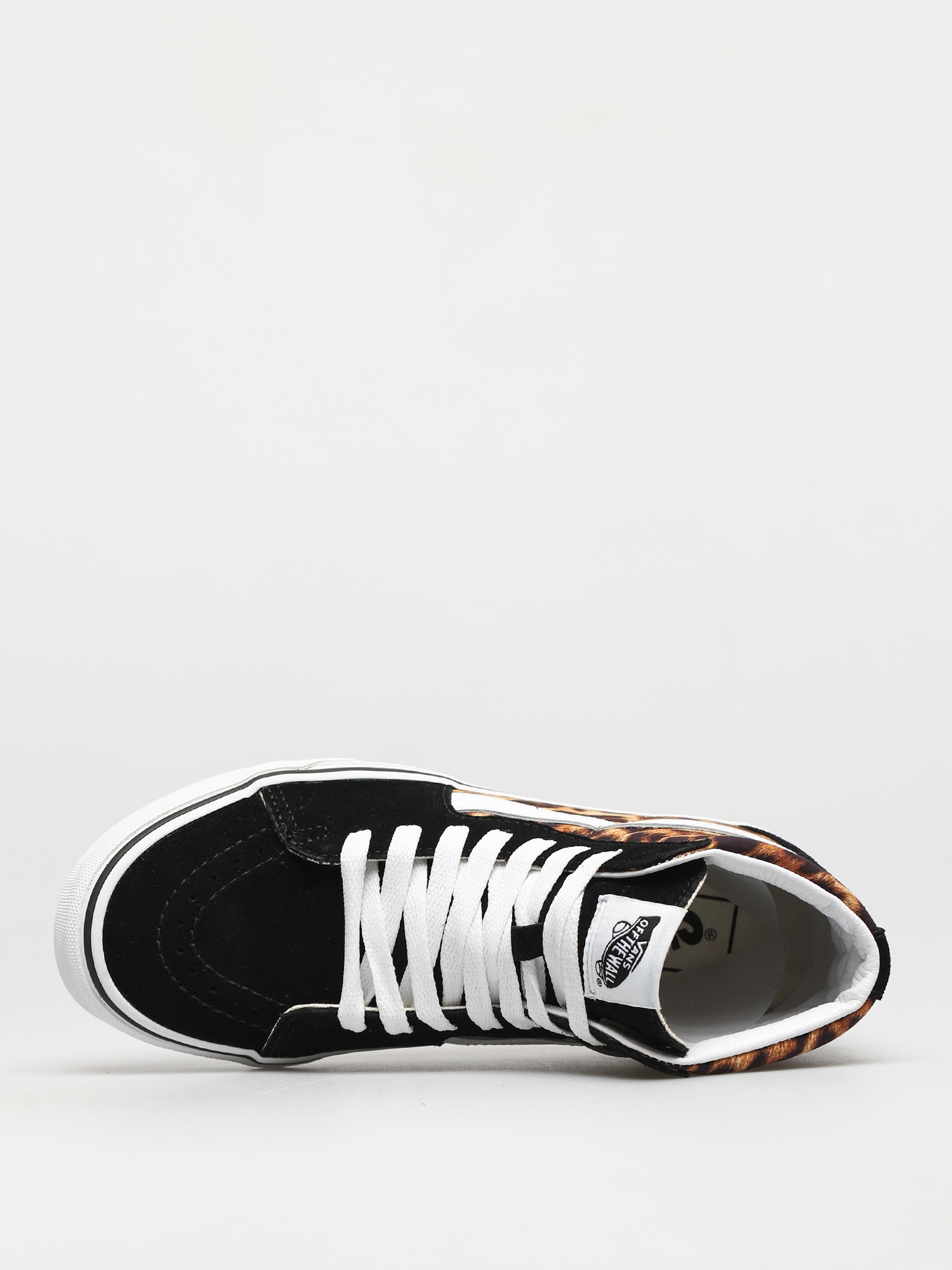 Vans Sk8 Hi Shoes (leopard black/true white)