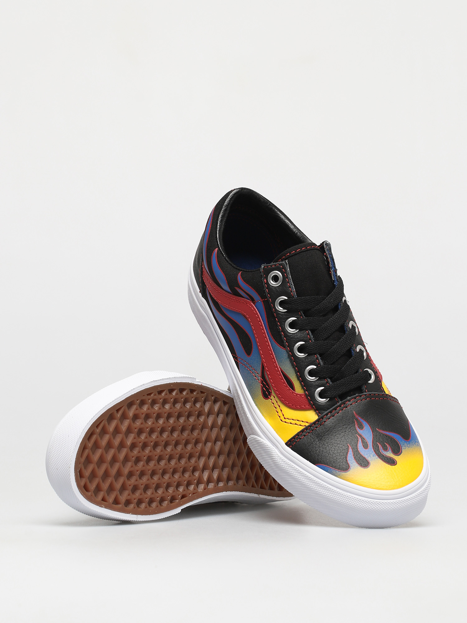 Vans Old Skool Shoes (racer black/red)