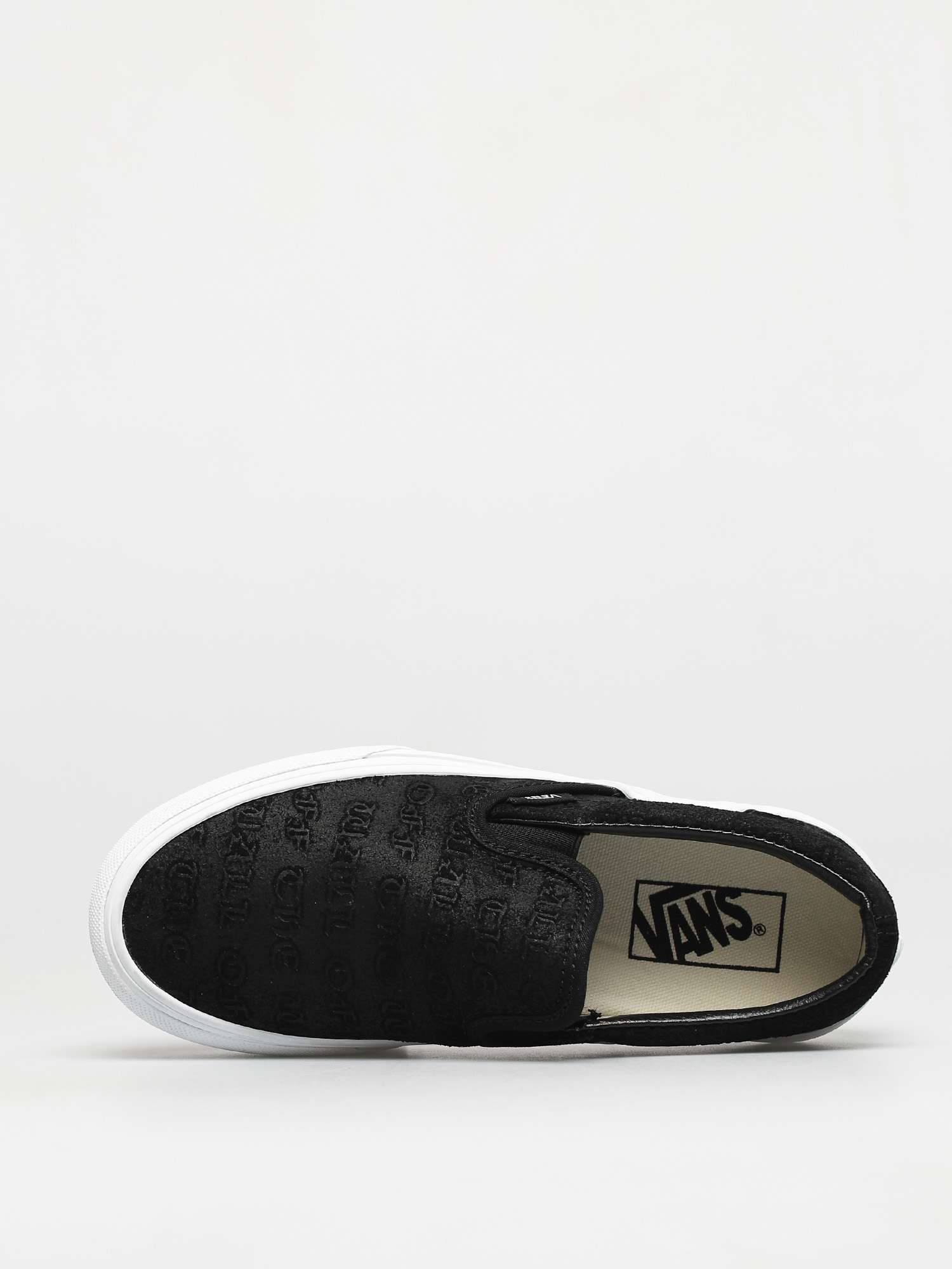 Vans Classic Slip On Platform Schuhe (deboss otw black/black)