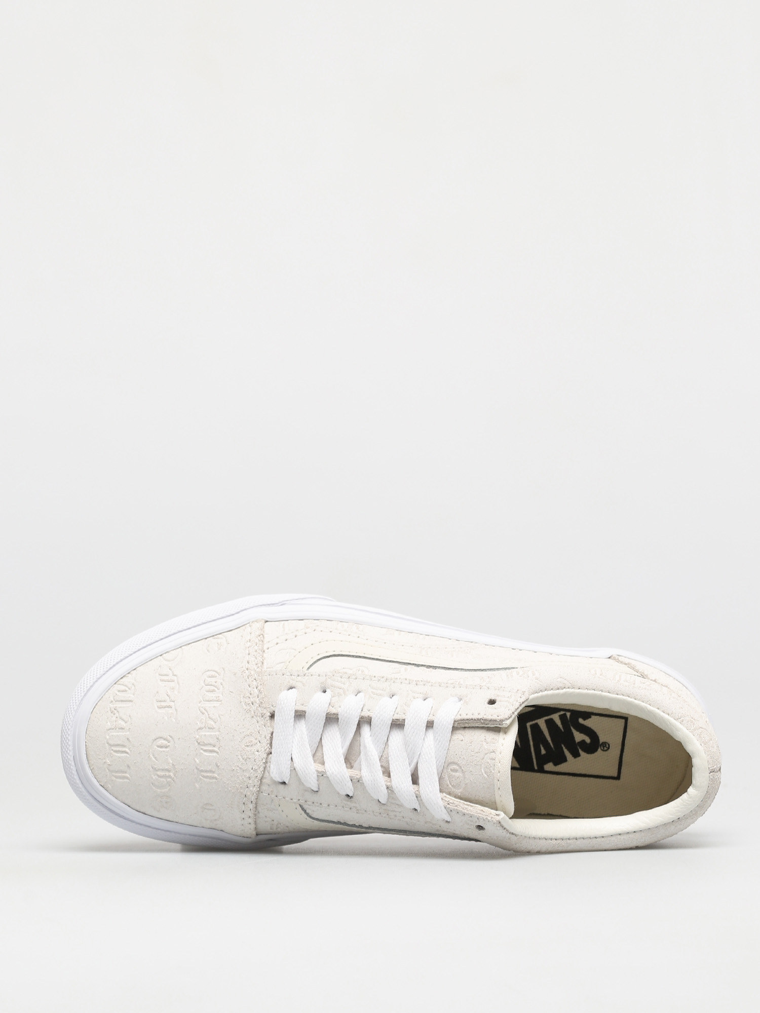 Vans Old Skool Platform Schuhe (deboss otw marshmallow/marshmallow)