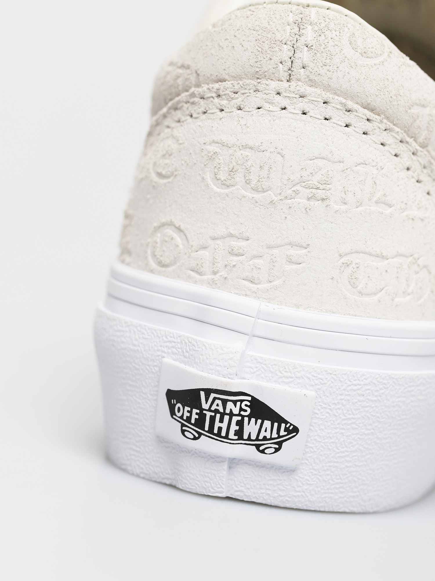 Vans Old Skool Platform Shoes (deboss otw marshmallow/marshmallow)