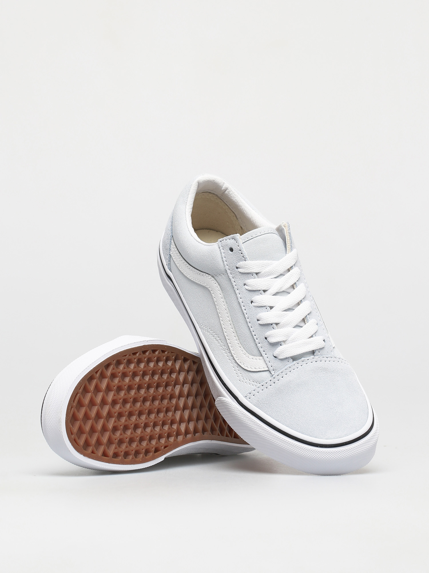 Vans old skool trainers 2024 gray dawn true white