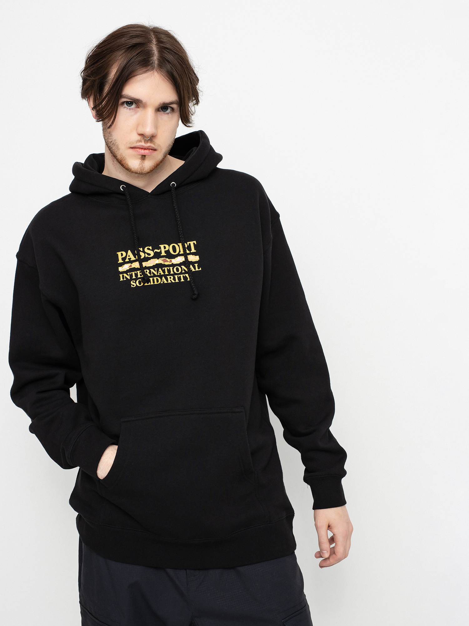 Pass Port Inter Solid HD Hoodie (black)