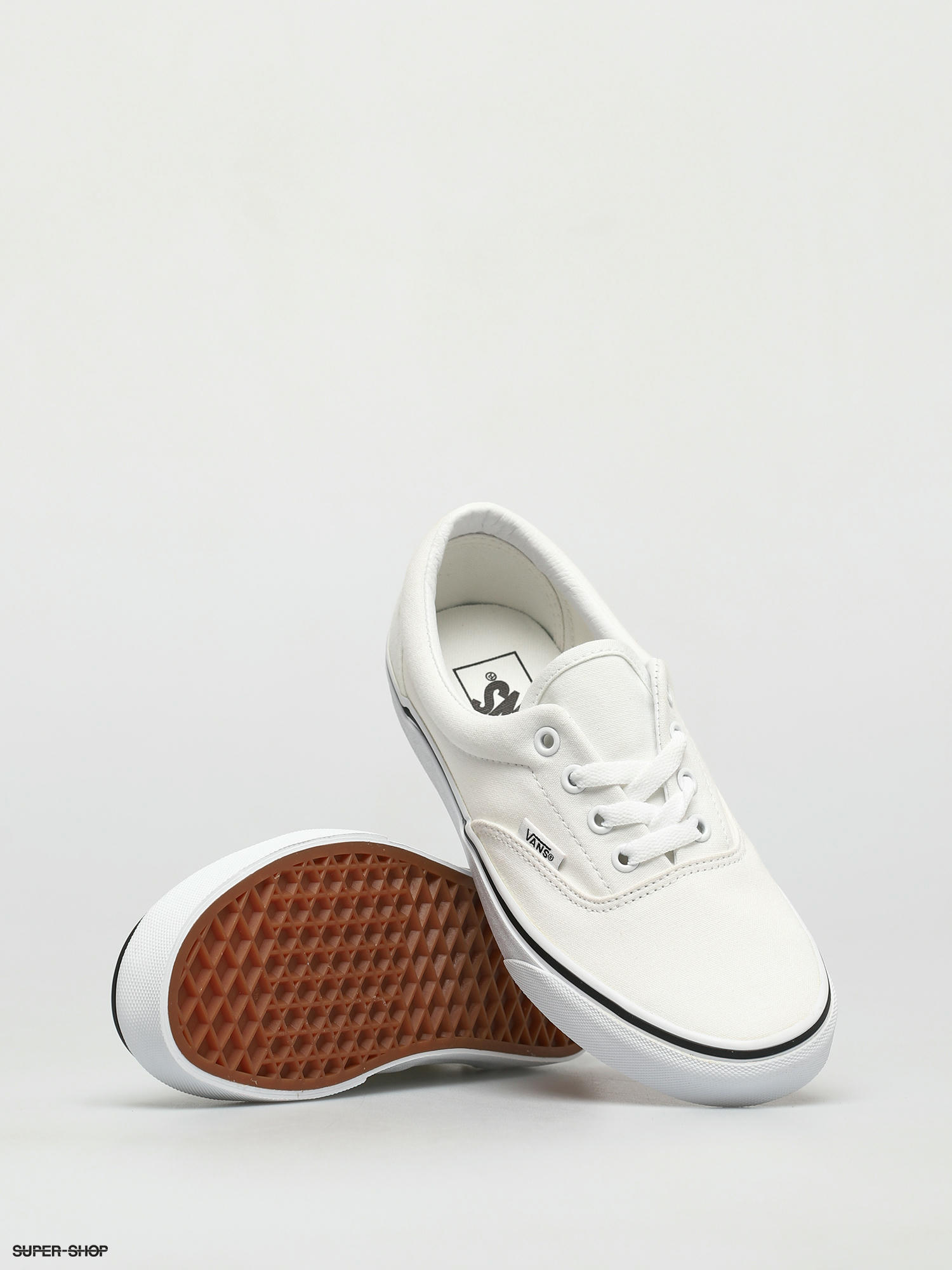 All white clearance vans era shoes