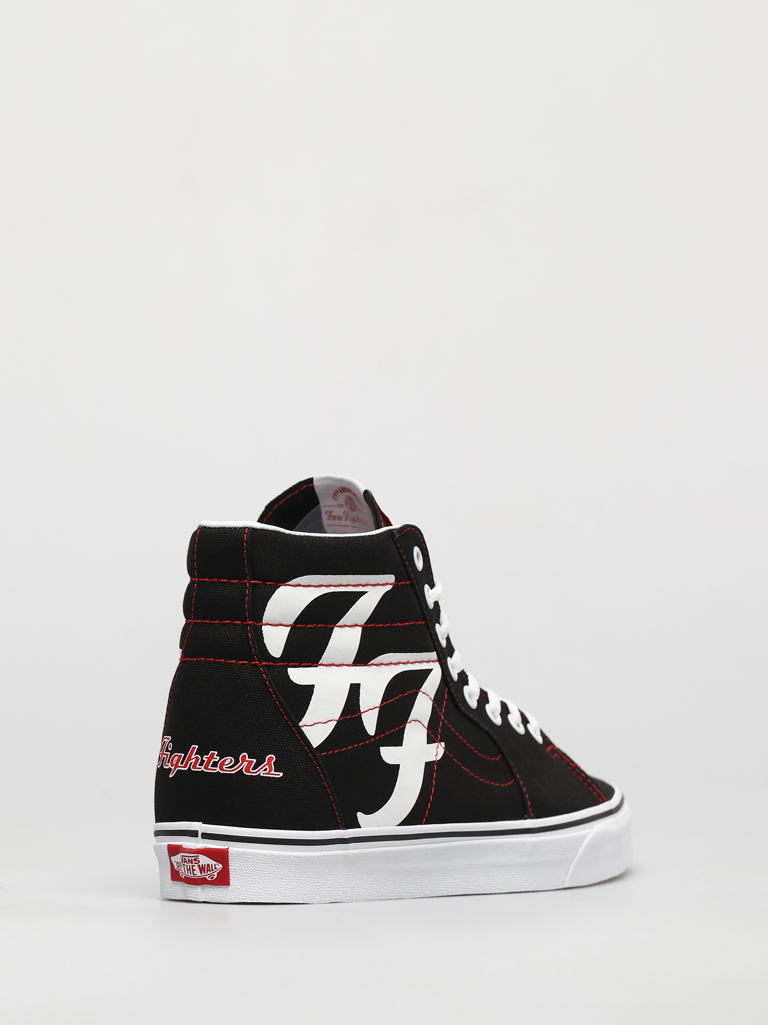 Vans Foo Fighters Sk8 Hi Shoes (black/true white)
