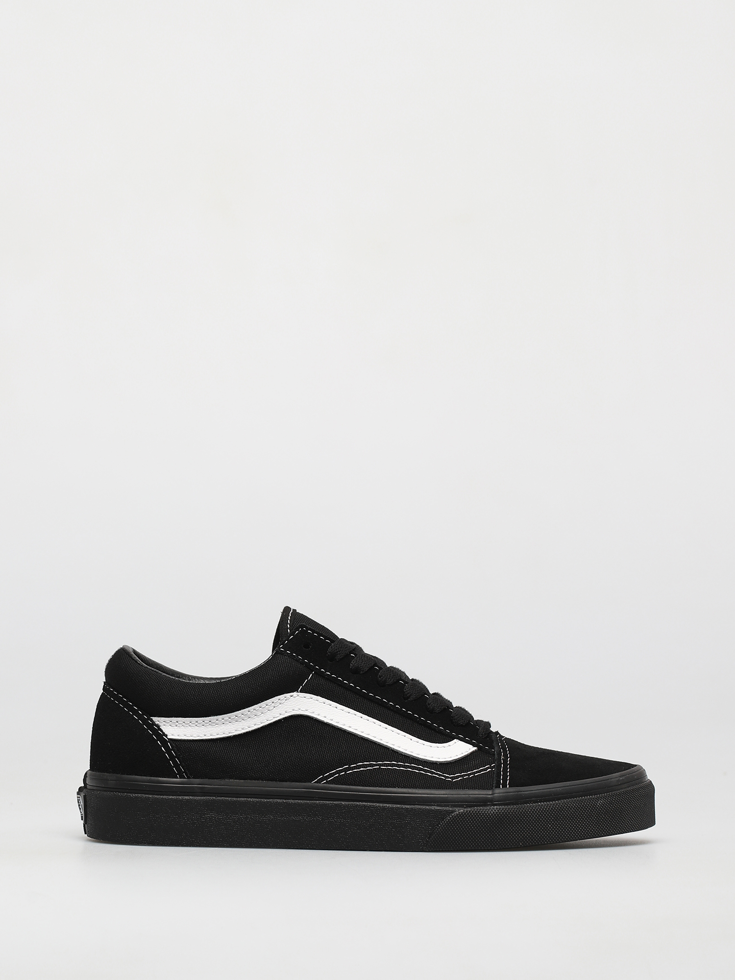 Vans Old Skool Schuhe (suede/canvas black/black/true white)