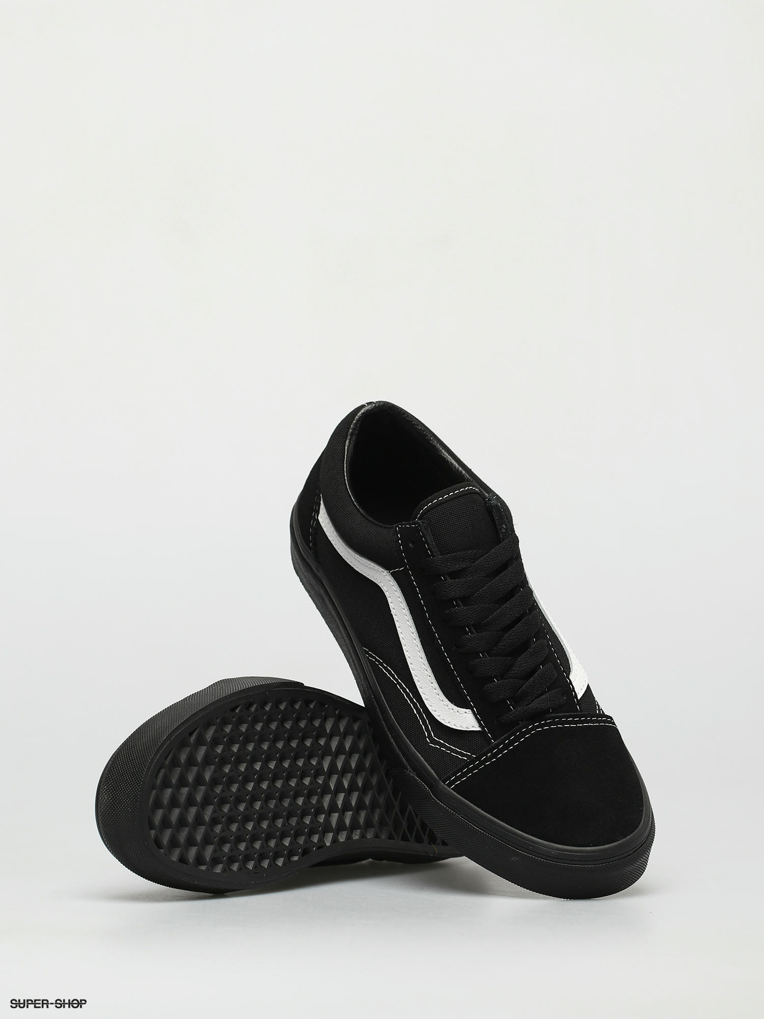 Vans old 2025 skool black suede