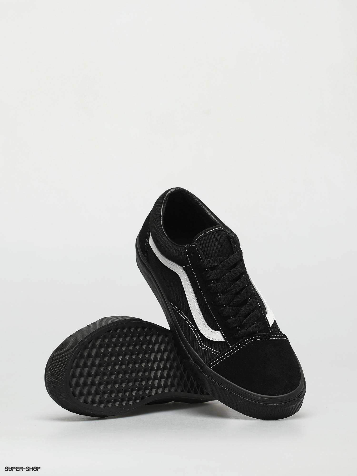Gutter bungee jump Abundantly Vans Old Skool Shoes (suede/canvas black/black/true white)