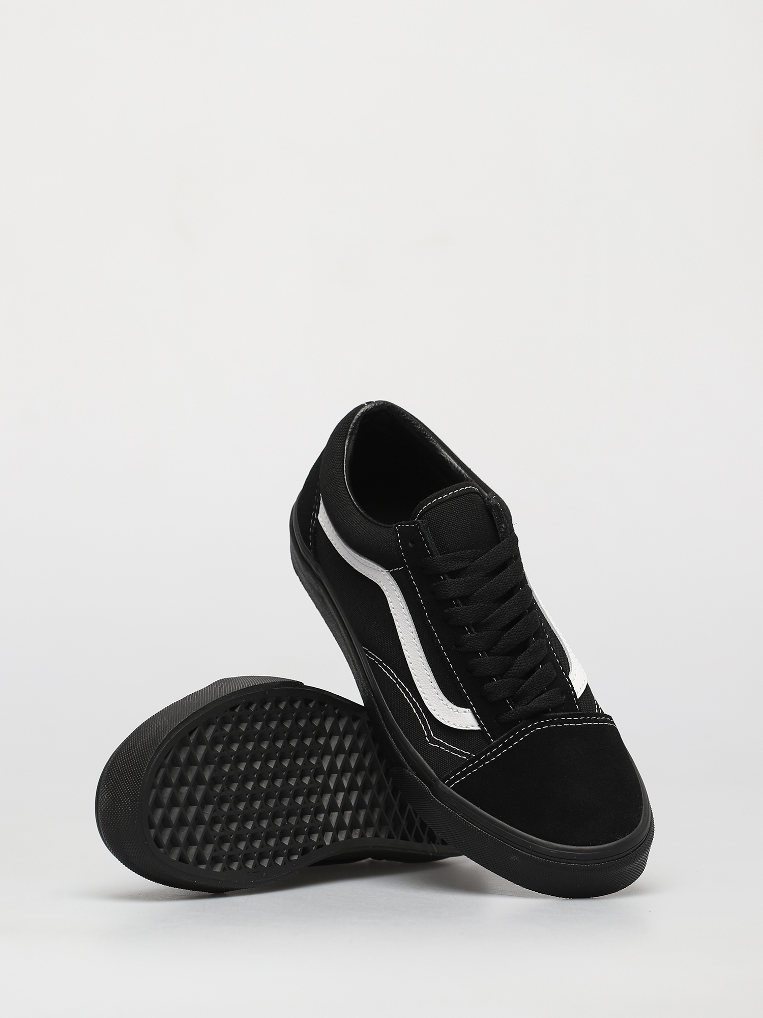 Vans Old Skool Shoes (suede/canvas black/black/true white)