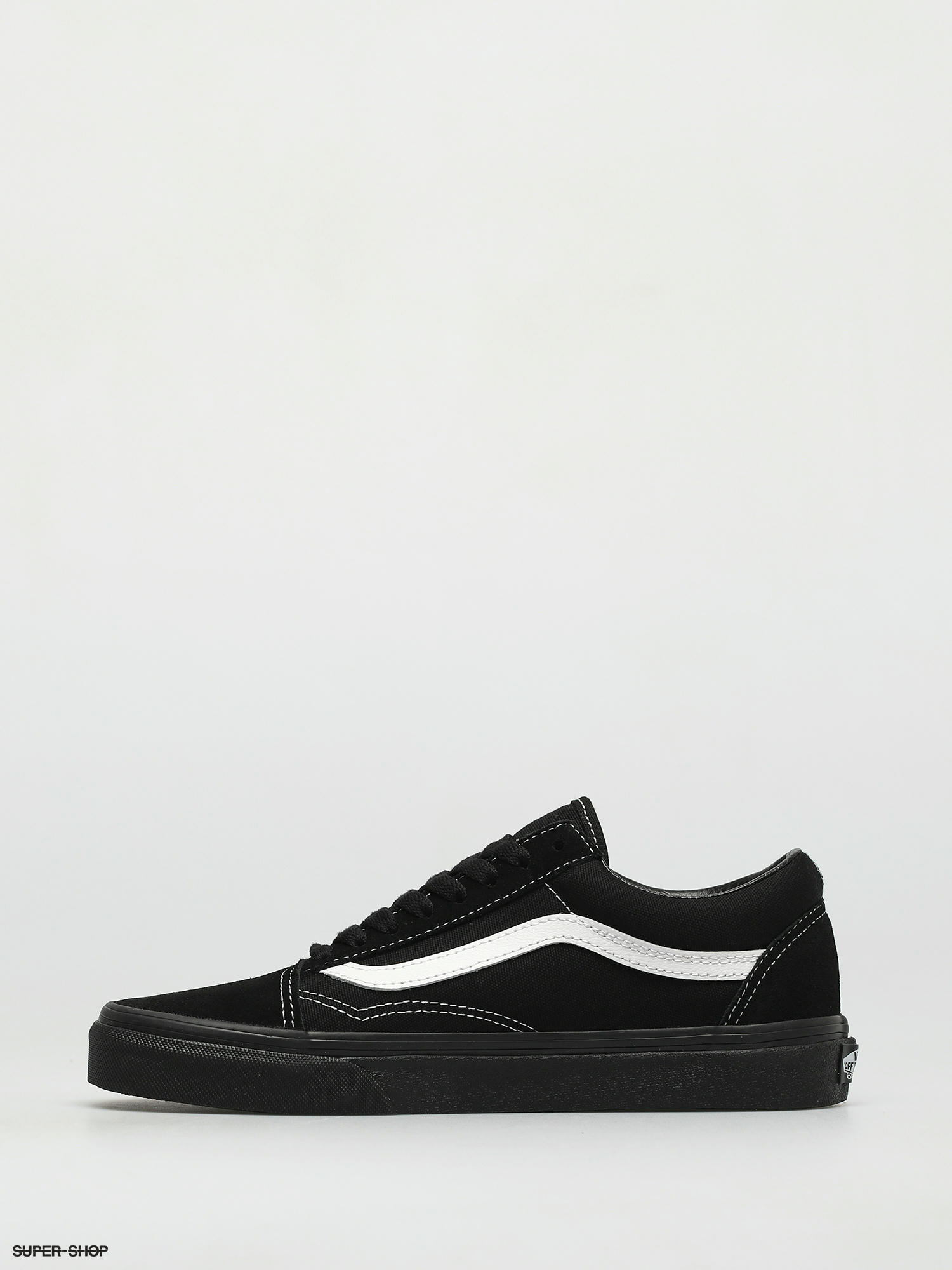 Vans old skool logo pop black true on sale white