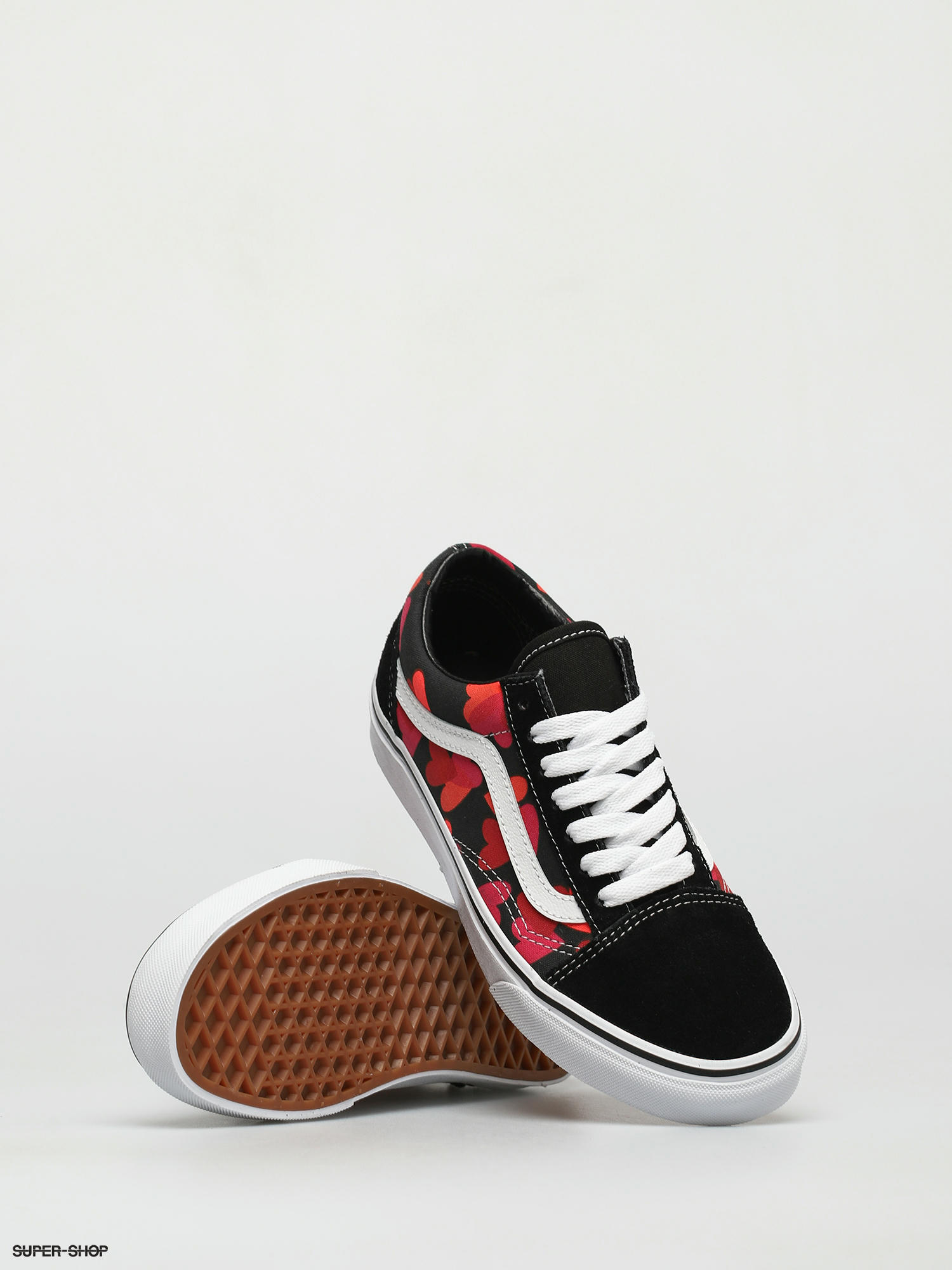 vans shoes with hearts