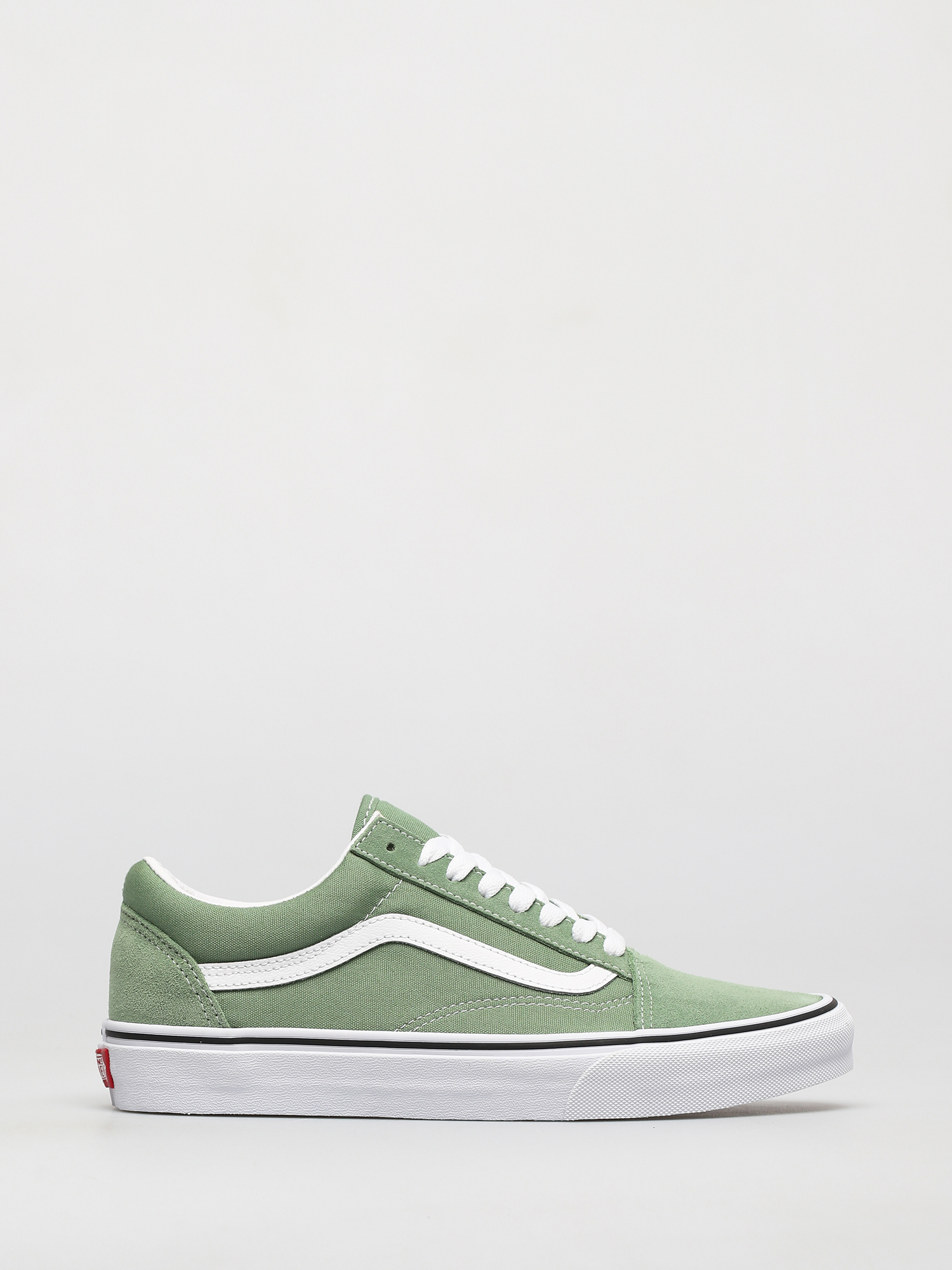 Vans Old Skool Shoes (shale green/true white)