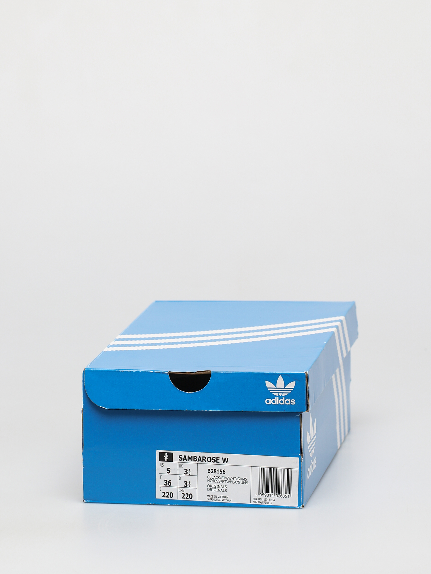 adidas Originals Sambarose Shoes Wmn (cblack/ftwwht/gum5)