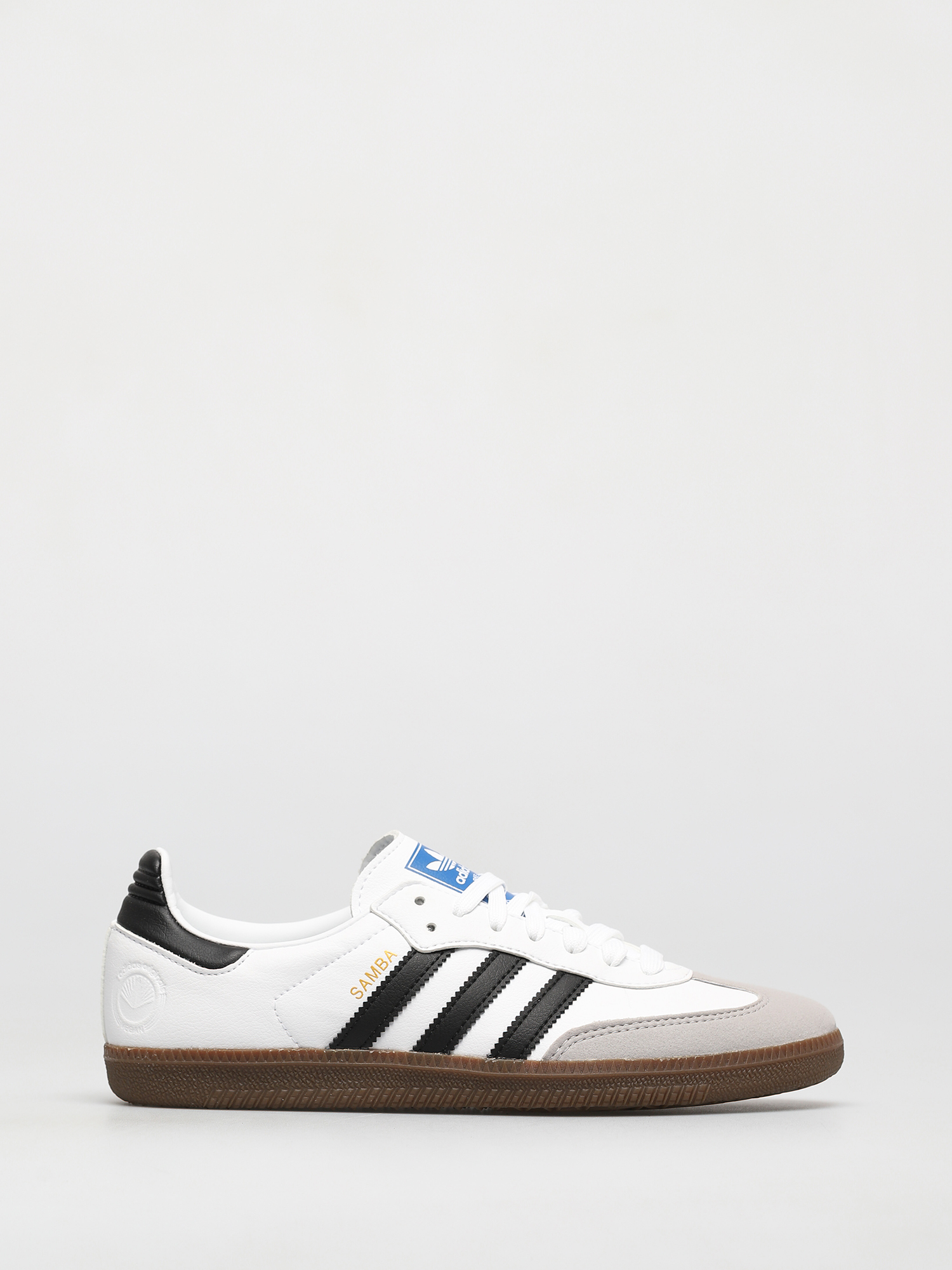 ★ADIDAS★SAMBA VEGAN FTWWHT/CBLACK/GUM5★大人気★ adidas Originals Samba Vegan Schuhe - Weiß (ftwwht/cblack/gum5)